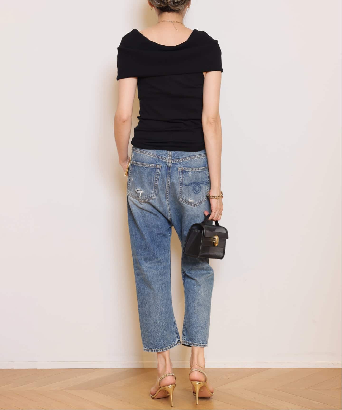 新品 R13 25AW TAILORED DROP JEAN デニムパンツ 25 R13/アールサーティーン】TAILORED DROP デニム（デニムパンツ