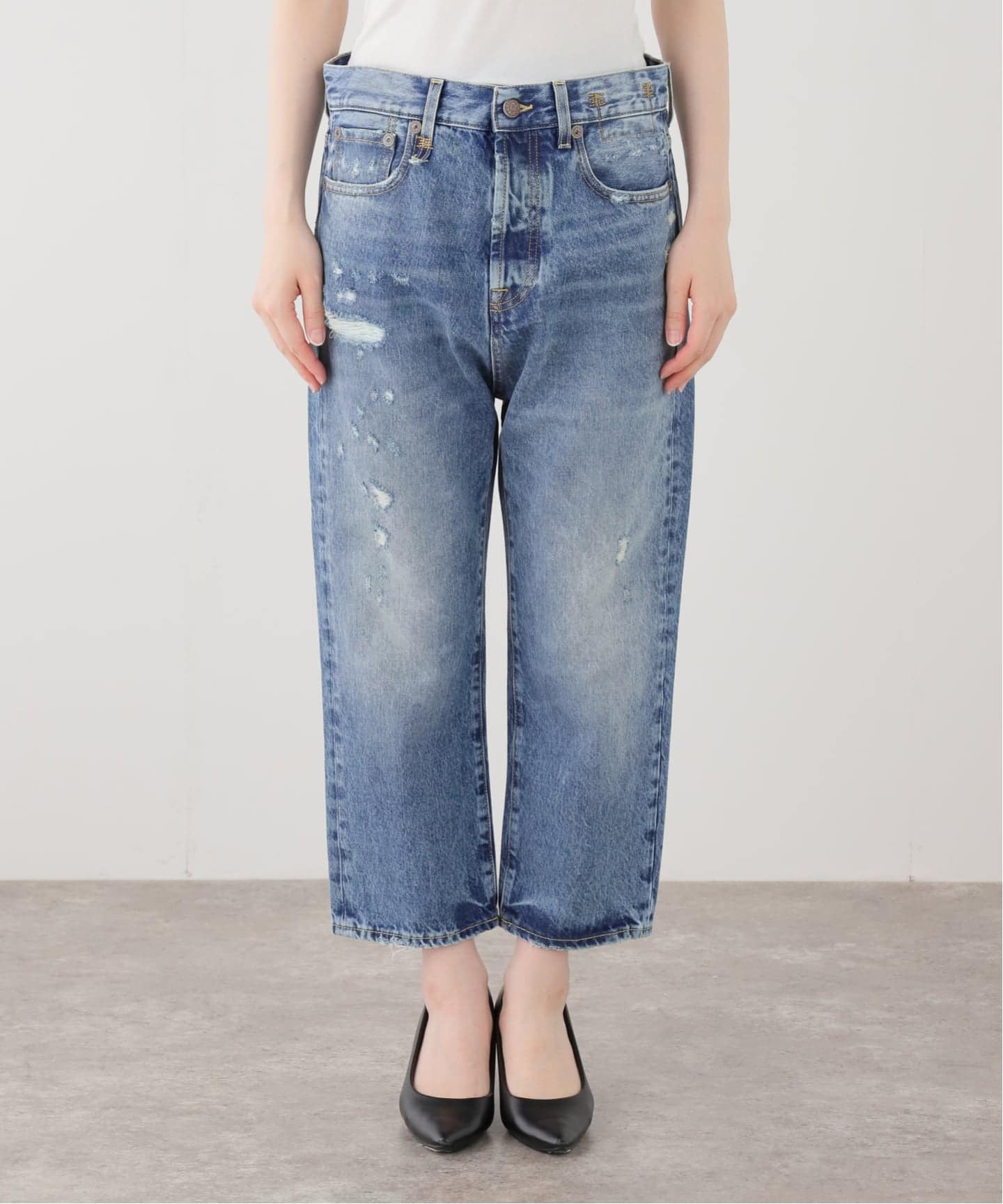 R13/アールサーティーン】TAILORED DROP デニム（デニムパンツ