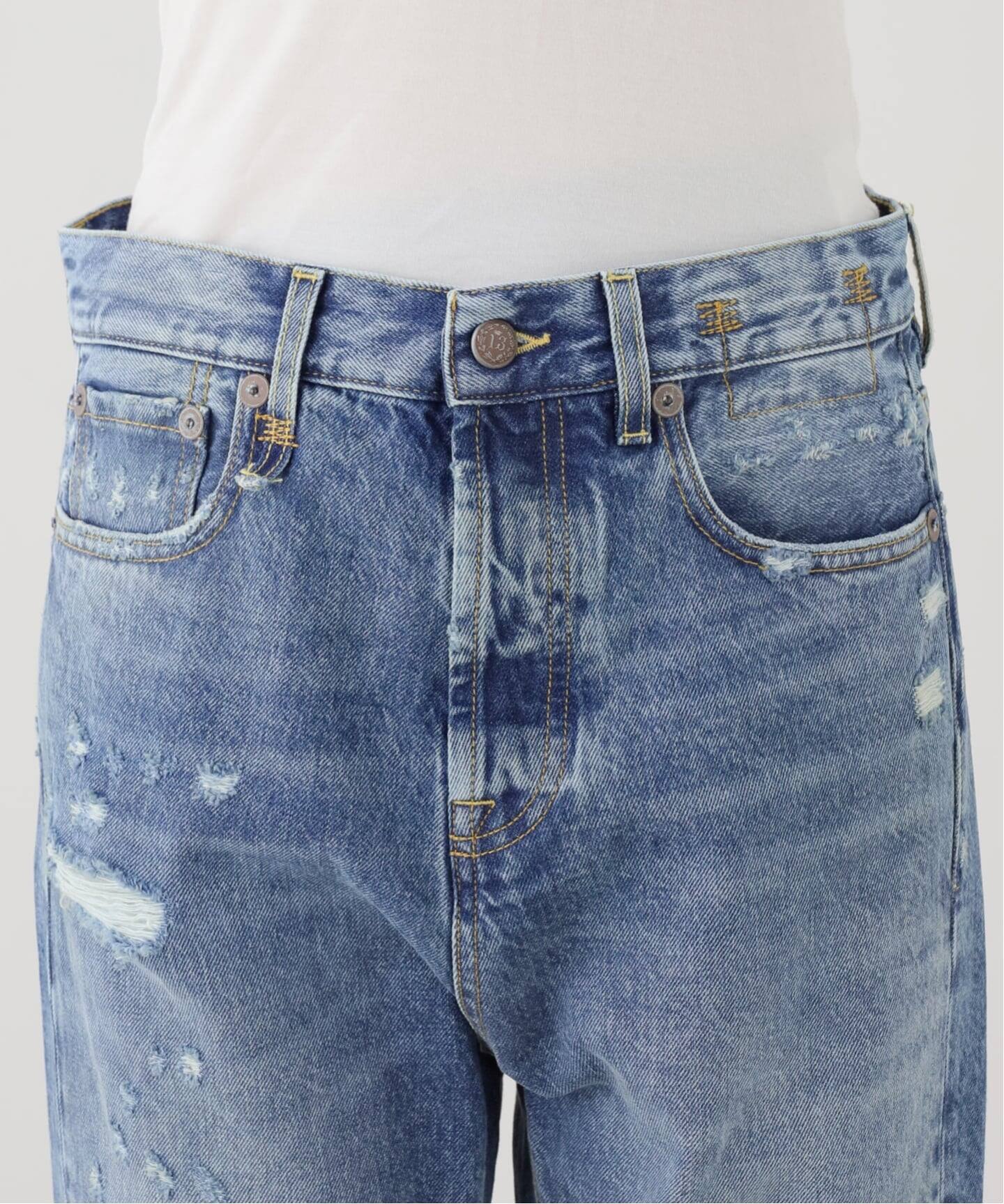 R13/アールサーティーン】TAILORED DROP デニム（デニムパンツ