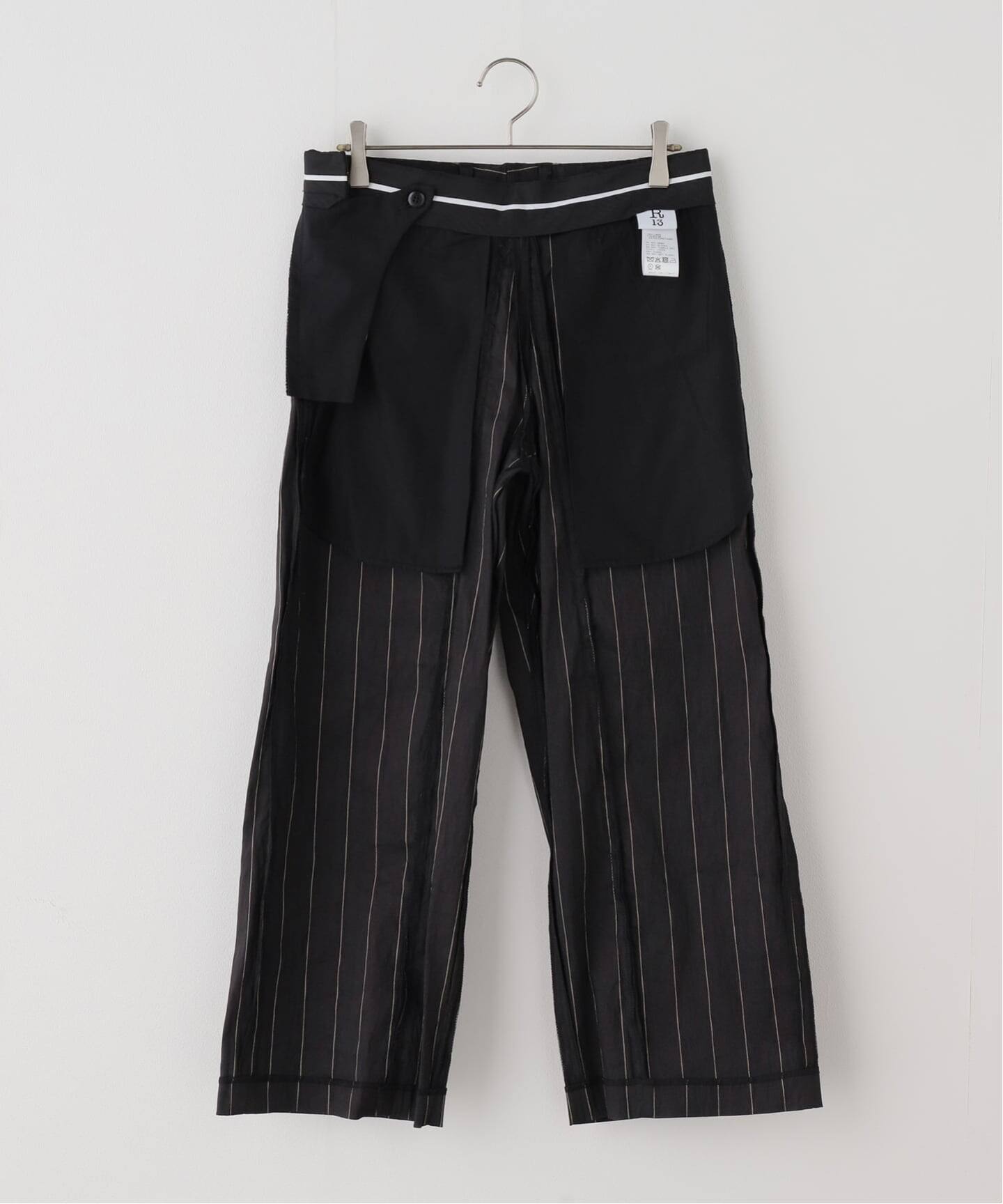 R13/アールサーティーン】 FRONT ZIP トラウザー（その他パンツ
