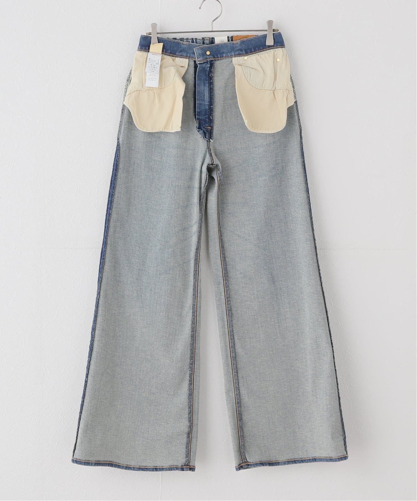 先約品です⚠️ SURT サートMANNISH BAGGY デニム(WHITE) SURT/サート】MANNISH BAGGY デニム（デニムパンツ・ジーンズ）｜MUSE