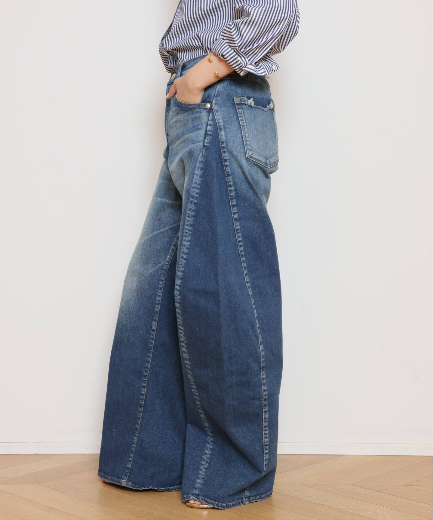 【SURT/サート】BARREL LEG デニム　38 SURT/サート】BARREL LEG デニム（デニムパンツ・ジーンズ）｜MUSE de