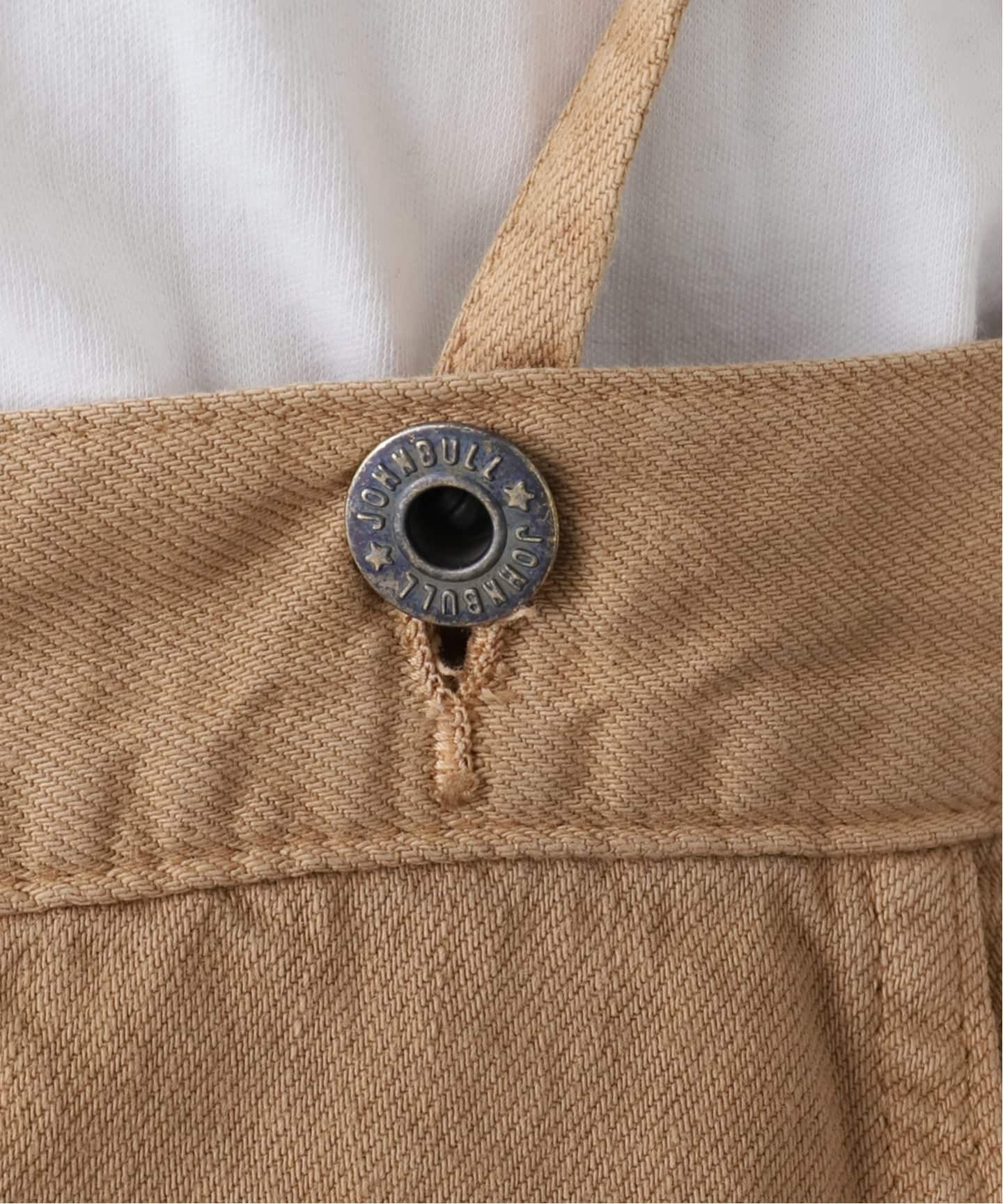 JOHNBULL フレンチサロペット(キャメル)（サロペット／オーバーオール