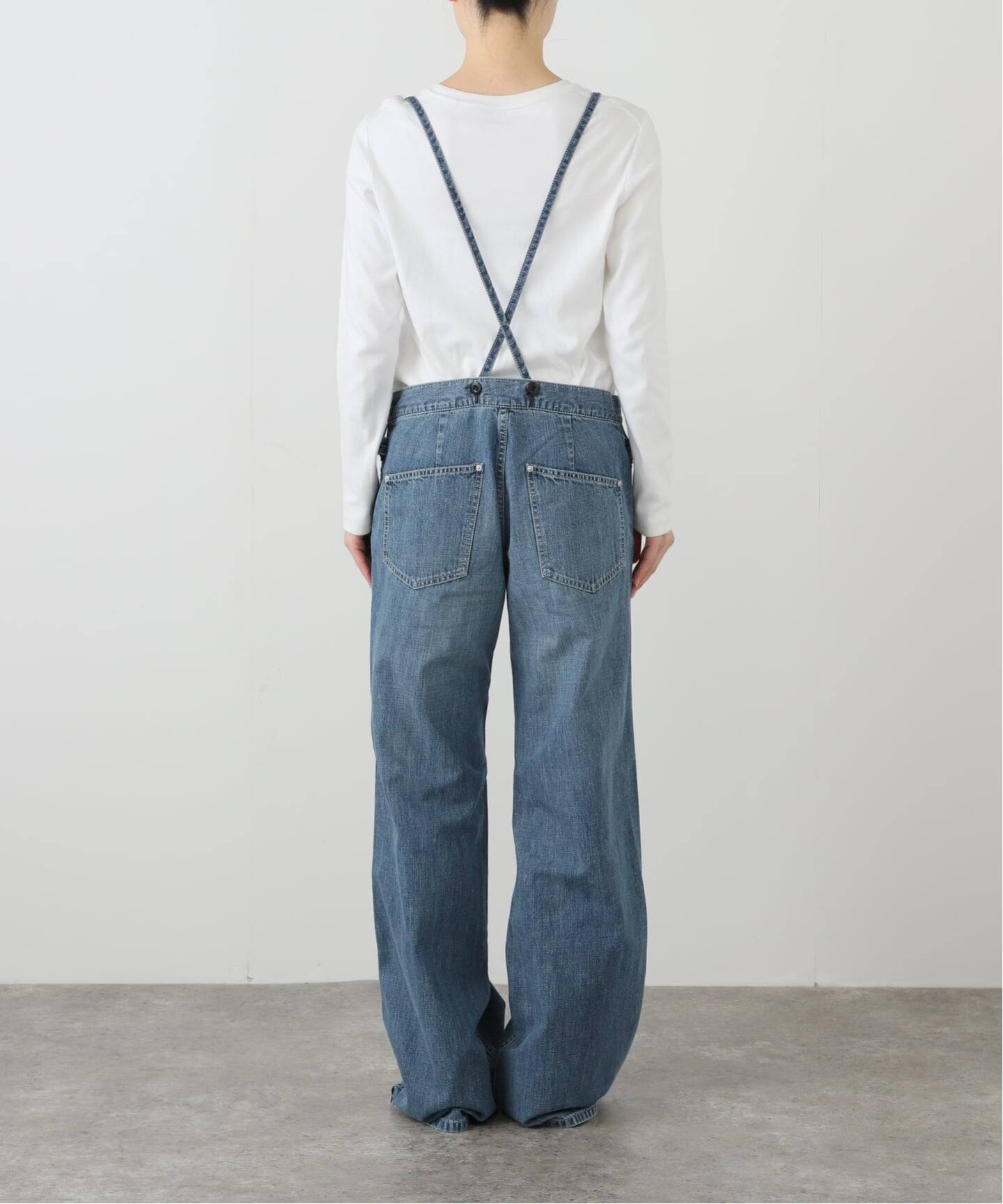 JOHNBULL デニムフレンチサロペット（サロペット／オーバーオール