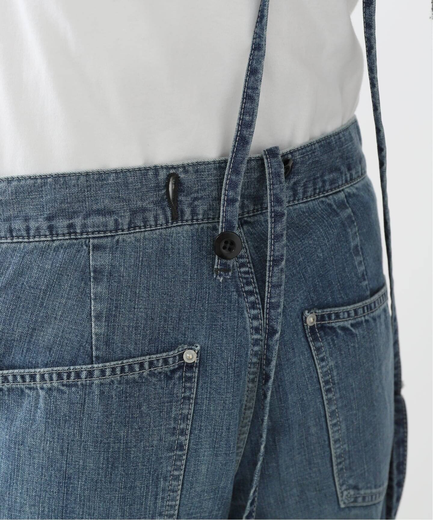 JOHNBULL デニムフレンチサロペット（サロペット／オーバーオール