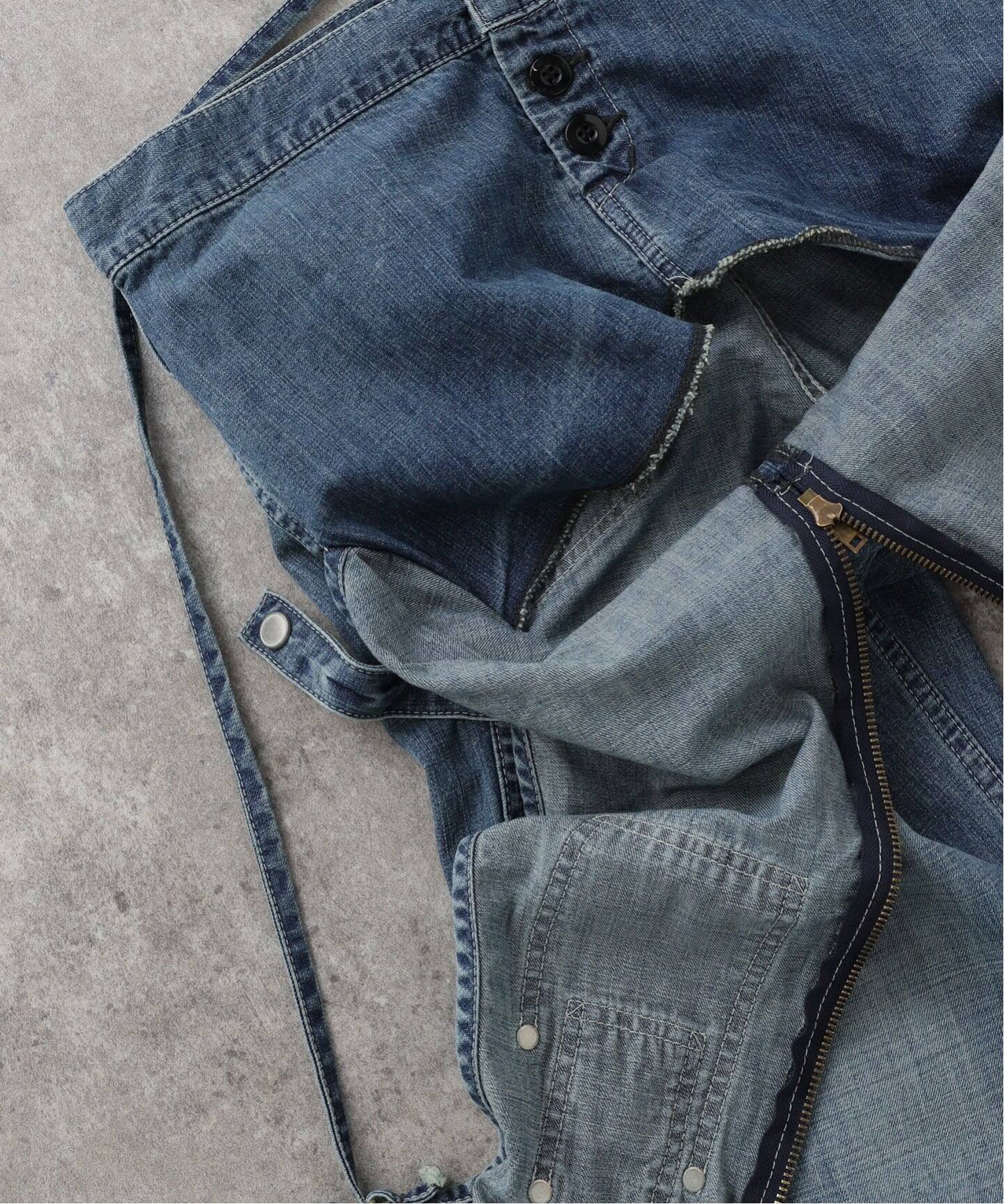 JOHNBULL デニムフレンチサロペット（サロペット／オーバーオール