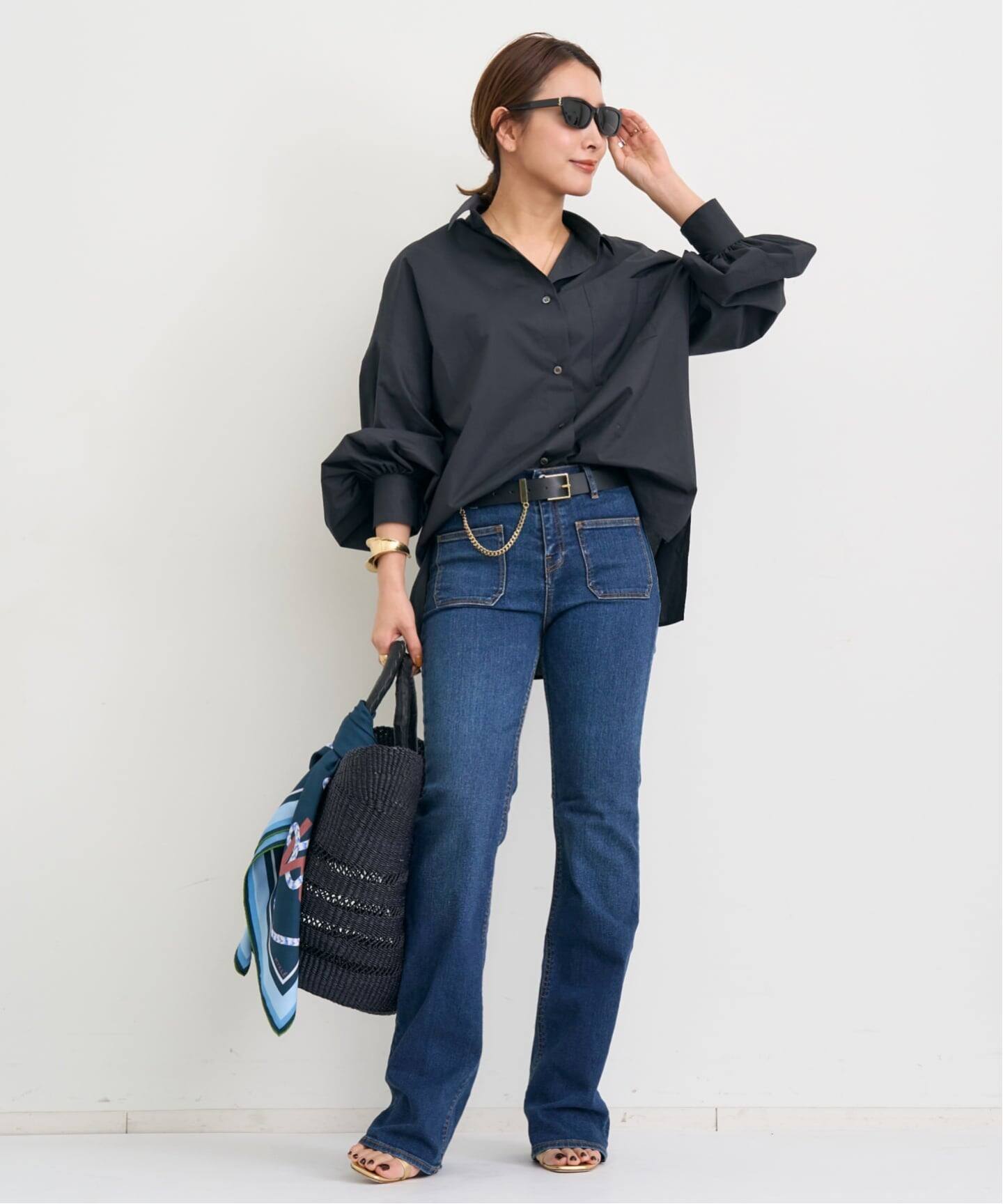 SEMI FLARE DENIM（デニムパンツ・ジーンズ）｜L'Appartement