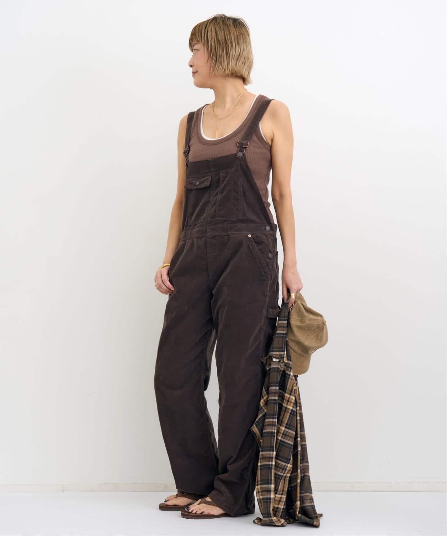 新品STAMMBAUM シュタンバウム オーバーオール STAMMBAUM/シュタンバウム】 Corduroy Overall（サロペット