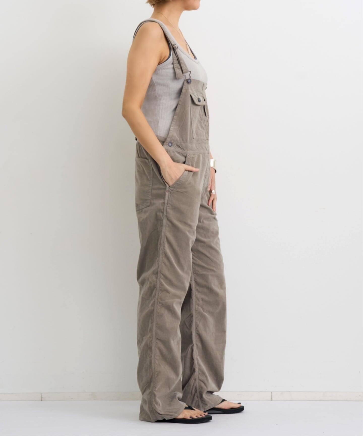 STAMMBAUM/シュタンバウム】 Corduroy Overall（サロペット 