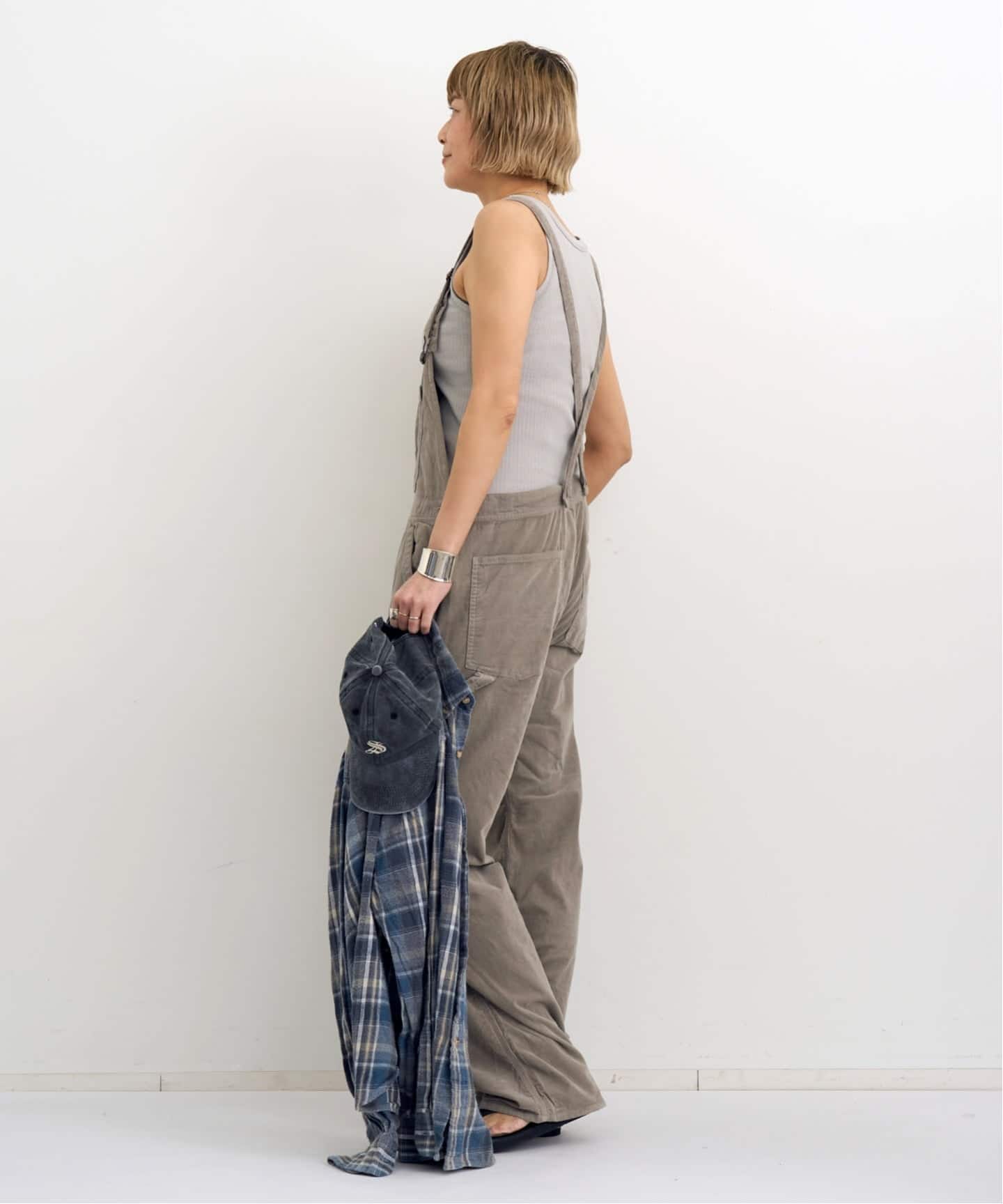 STAMMBAUM/シュタンバウム】 Corduroy Overall（サロペット