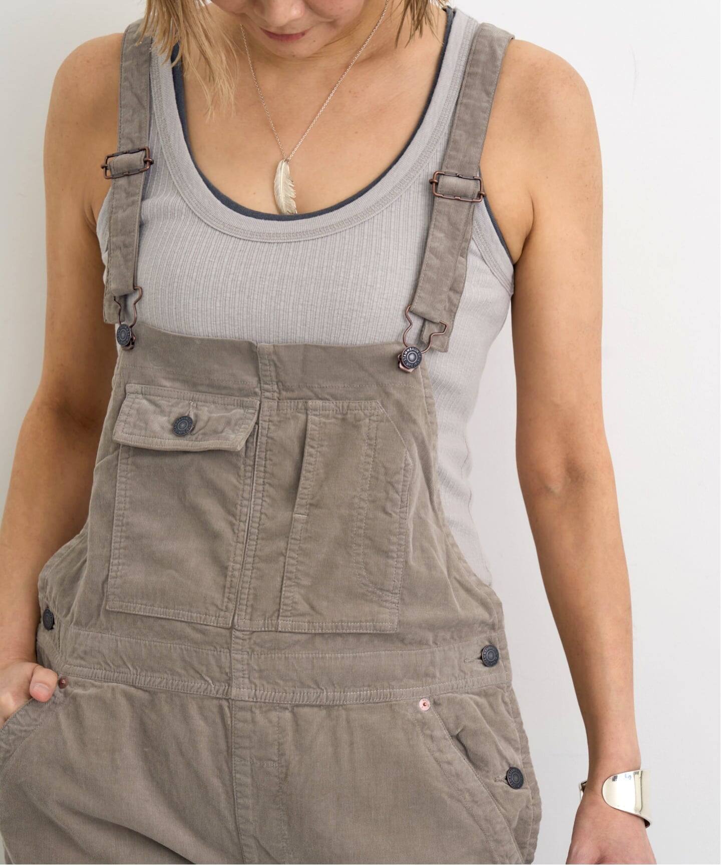 STAMMBAUM/シュタンバウム】 Corduroy Overall（サロペット