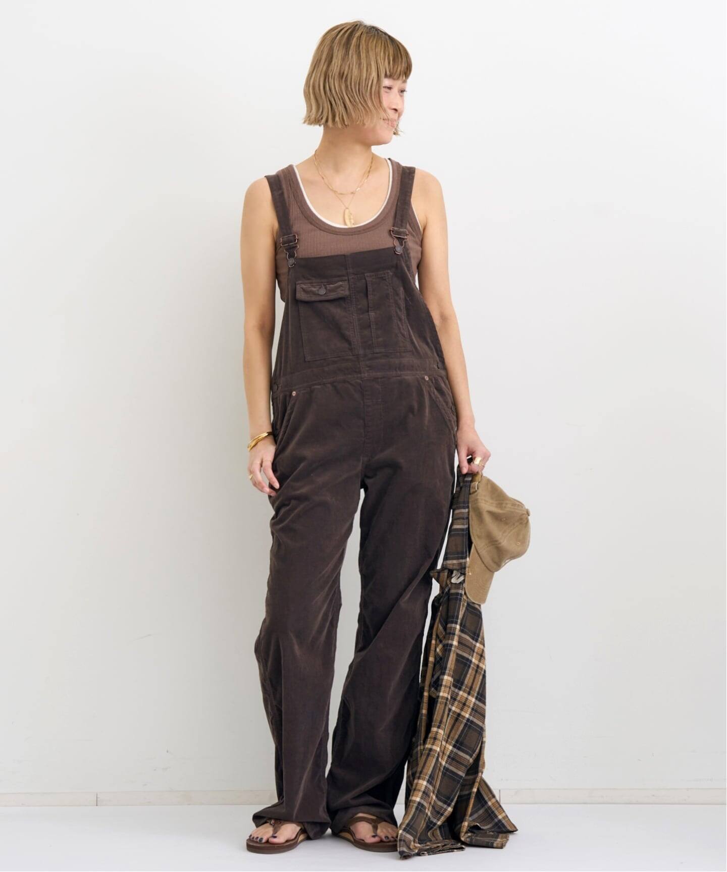 アパルトモン STAMMBAUM Corduroy Overall STAMMBAUM/シュタンバウム】 Corduroy Overall（サロペット