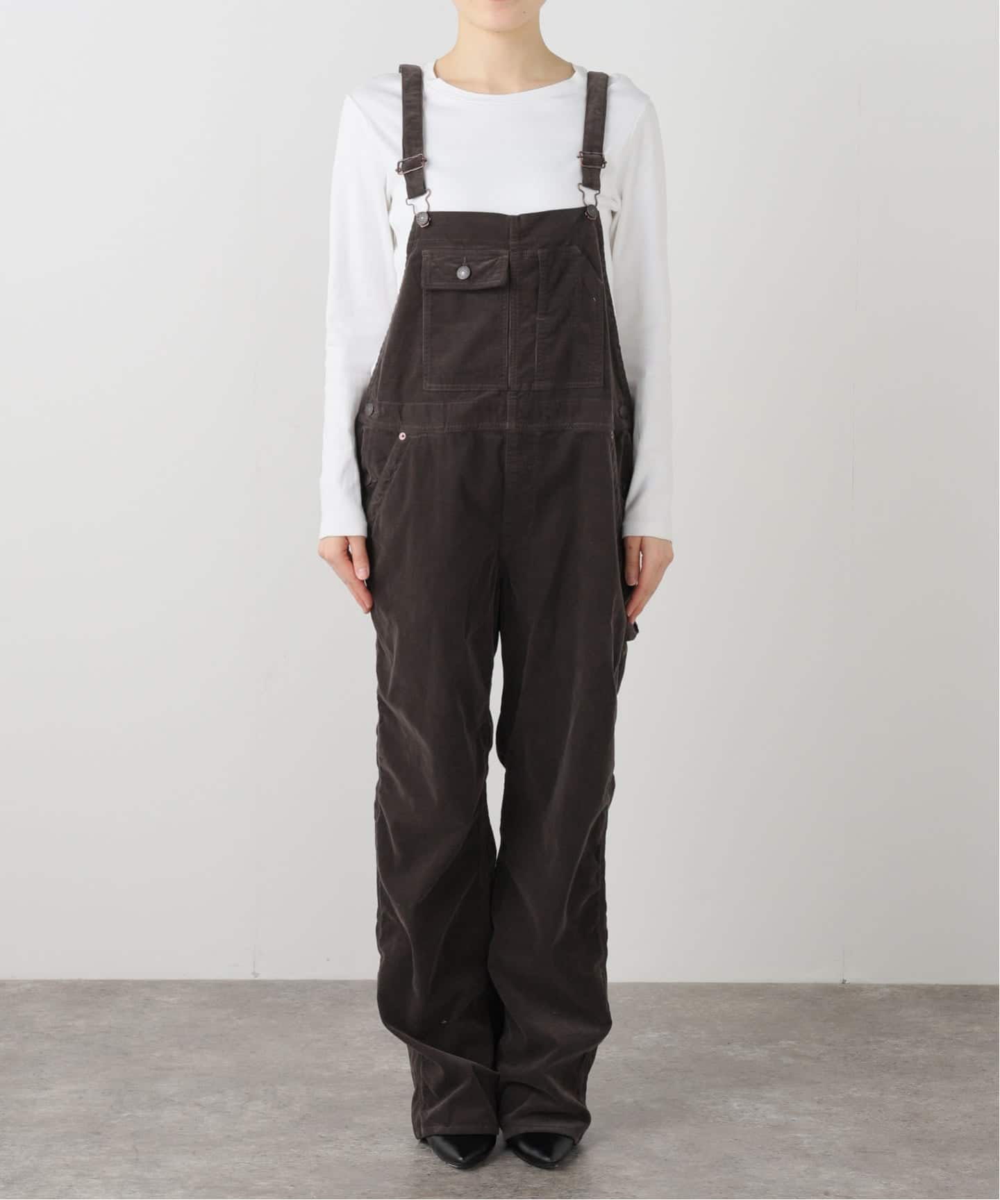 STAMMBAUM/シュタンバウム】 Corduroy Overall（サロペット