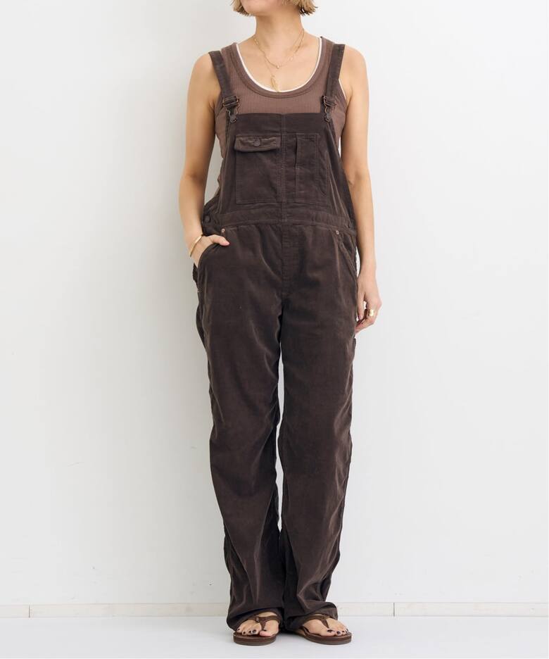 STAMMBAUM/シュタンバウム】 Corduroy Overall（サロペット 