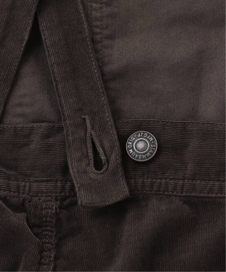 STAMMBAUM/シュタンバウム】 Corduroy Overall（サロペット 