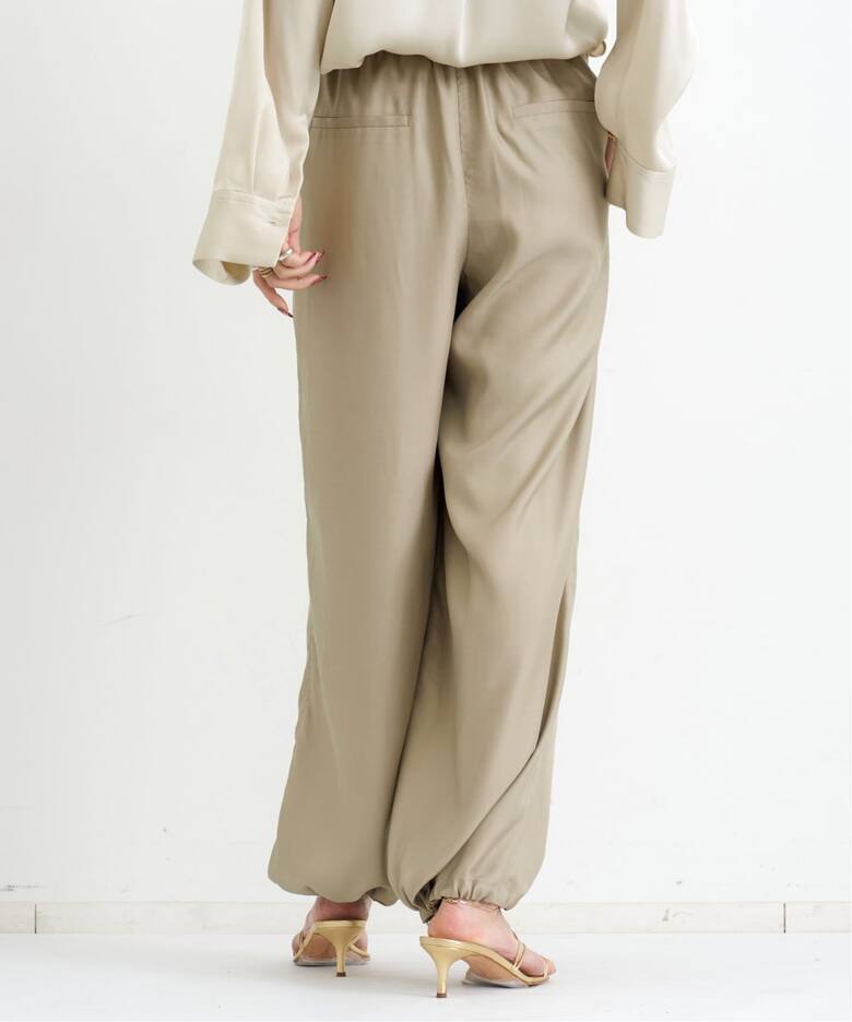 Fibril Satin Pants（その他パンツ）｜L