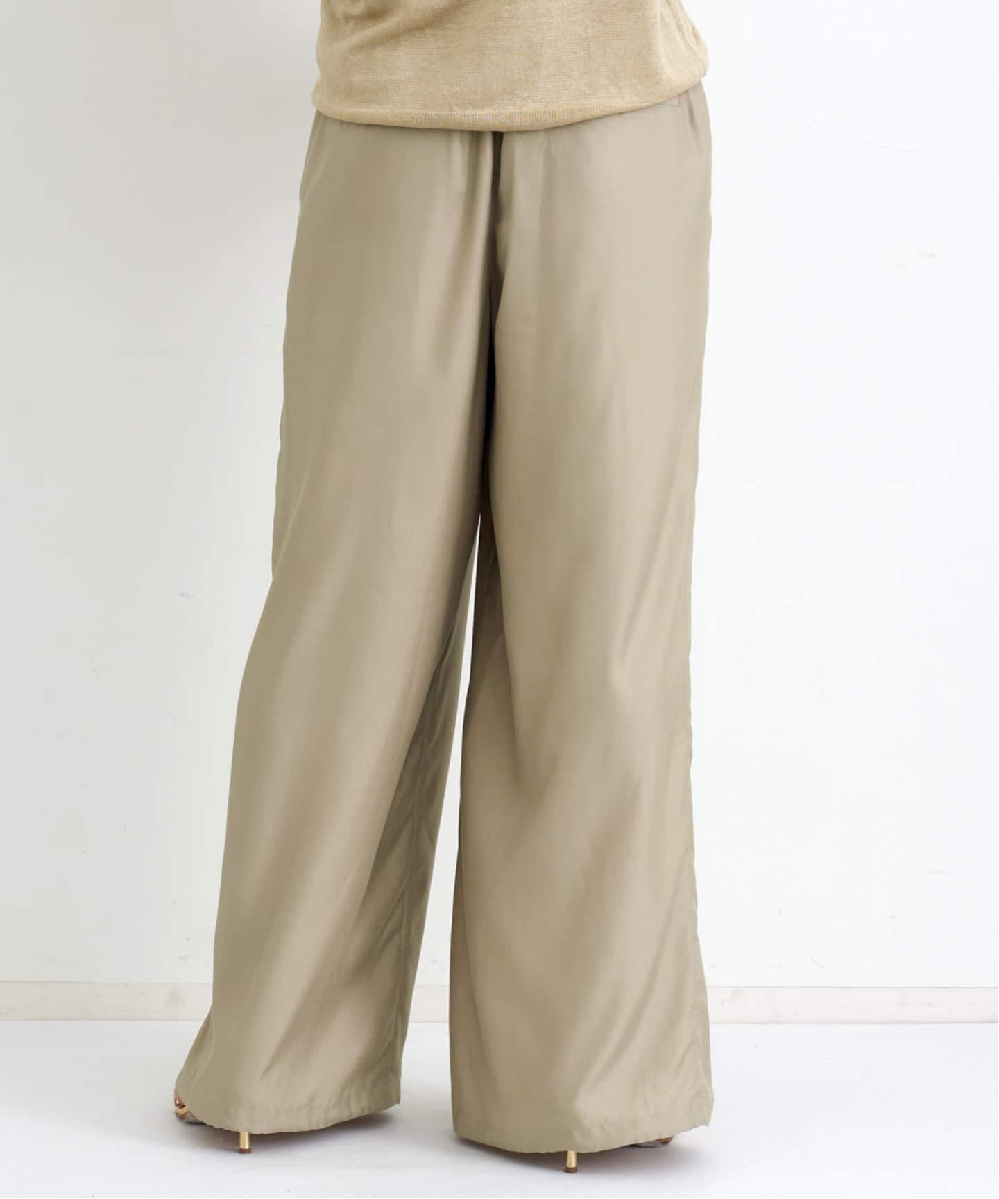 アパルトモン購入　フィリブルサテンパンツ Fibril Satin Pants（その他パンツ）｜L'Appartement（アパルトモン