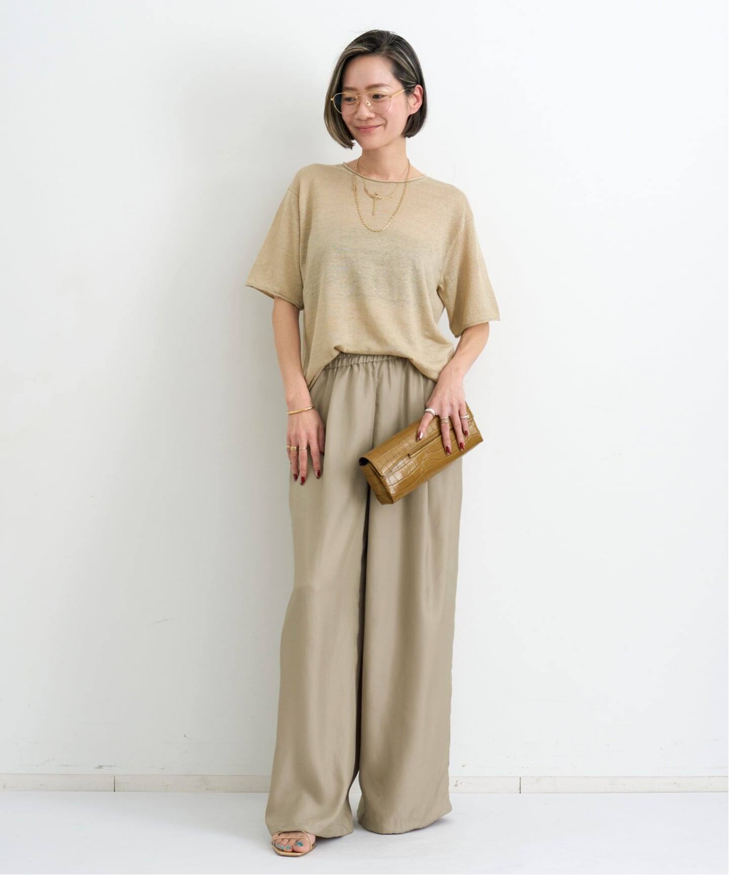 Fibril Satin Pants（その他パンツ）｜L'Appartement（アパルトモン