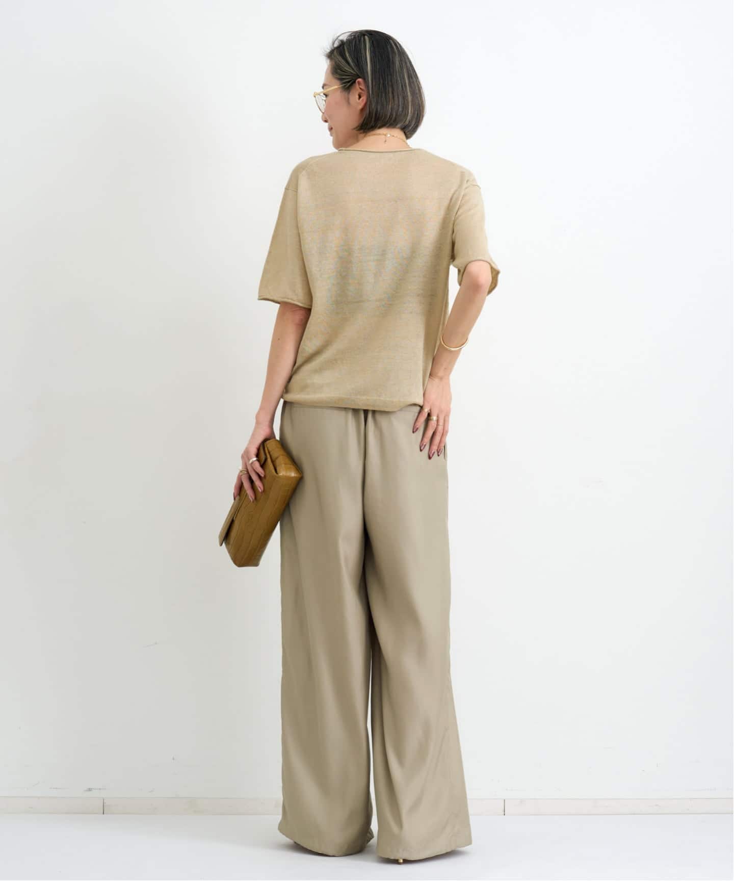 Fibril Satin Pants（その他パンツ）｜L'Appartement（アパルトモン