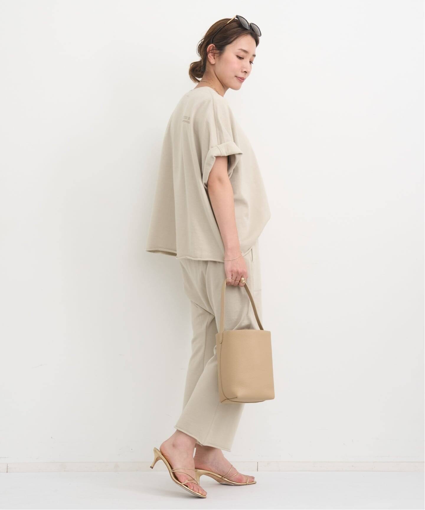 AMERICANA/アメリカーナ】 Sweat Sarrouel Pants（スウェットパンツ