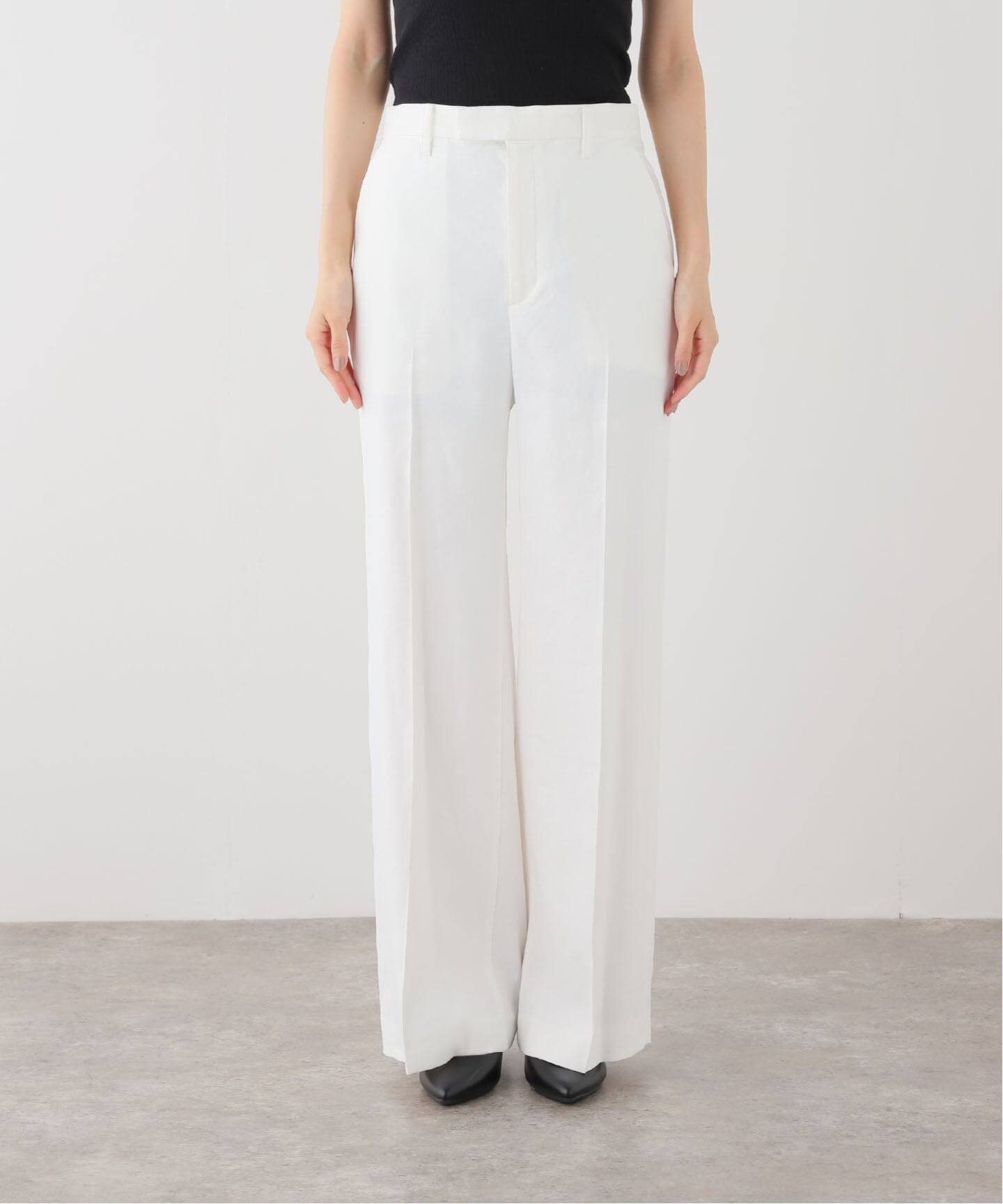 Rayon Stretch Slacks（スラックス）｜L'Appartement（アパルトモン