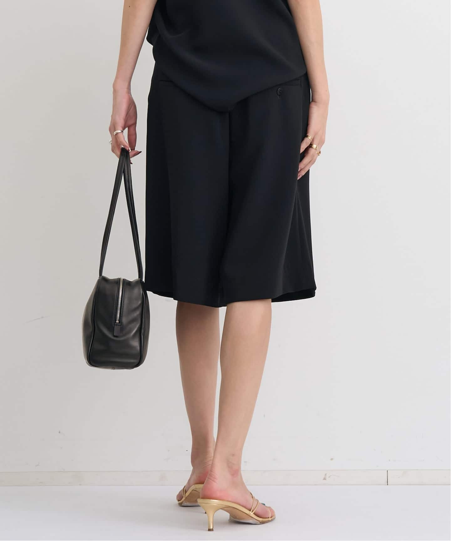 DOUBLE CLOTH HALF PANTS(ショート・ハーフパンツ)|L'Appartement DOUBLE CLOTH HALF PANTS(ショート・ハーフパンツ)|L'Appartement