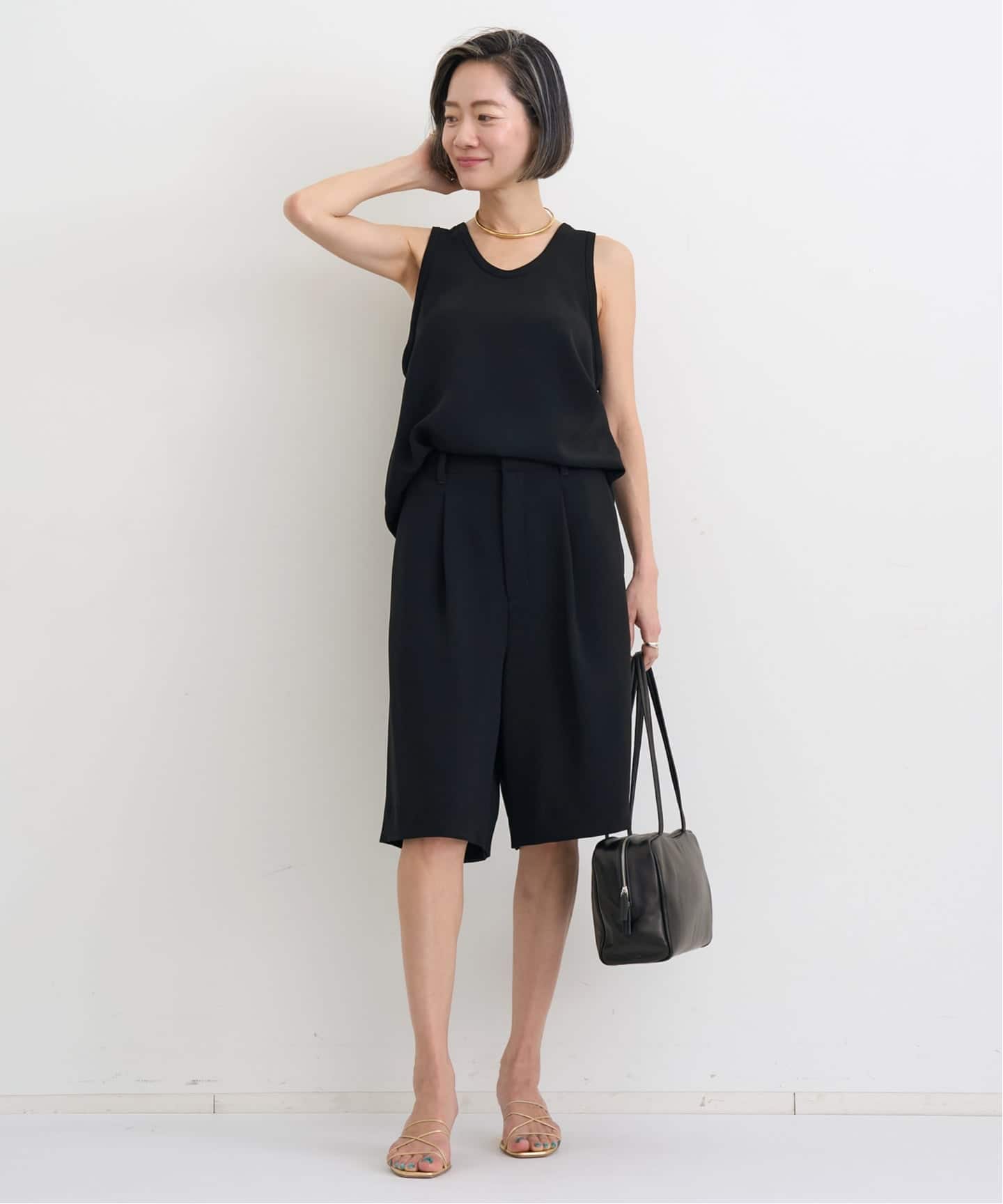 DOUBLE CLOTH HALF PANTS（ショート・ハーフパンツ）｜L'Appartement