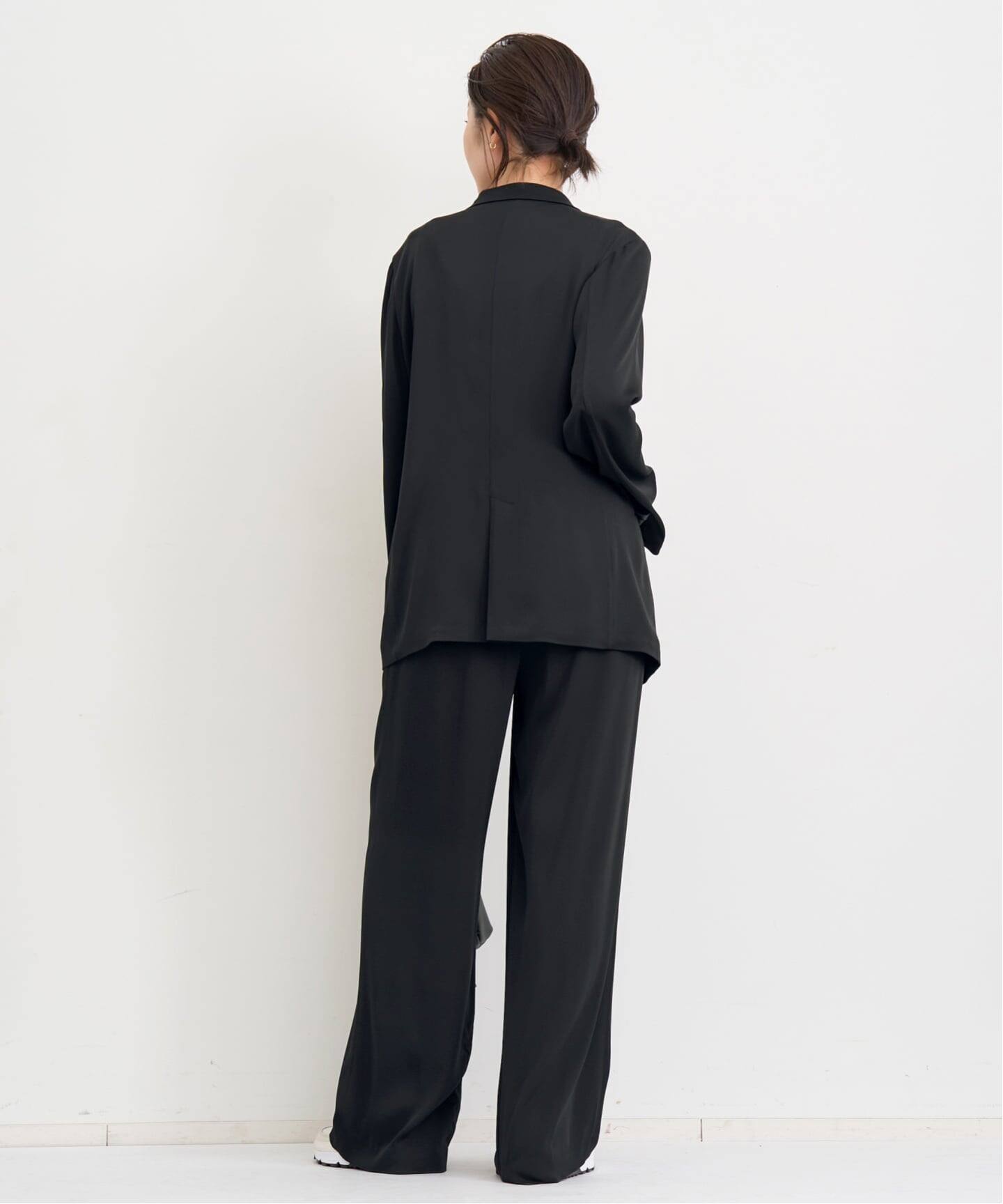 SILK MIX GEORGETTE PANTS（その他パンツ）｜L'Appartement