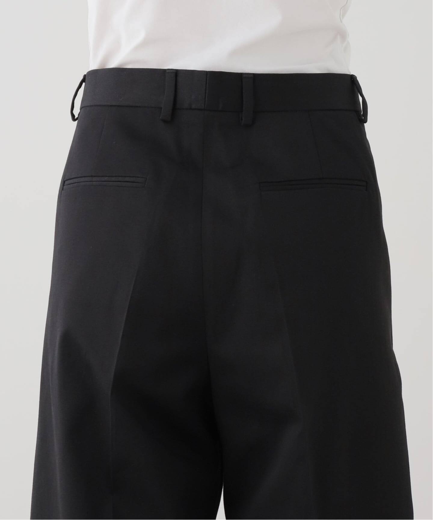 INDRESS/インドレス】 COTTON TWIL WIDE PANTS（スラックス）｜L