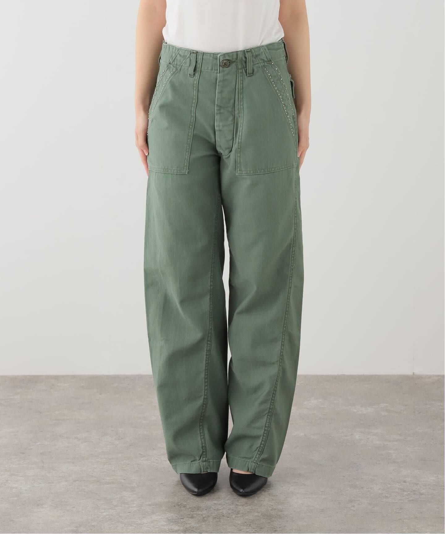 17000→14000円！お値下げ中【今期！アパルトモン】ミリタリーパンツ HTC/エイチ ティー シー】POCKET STUDS DESIGN BAKER PANTS（その他
