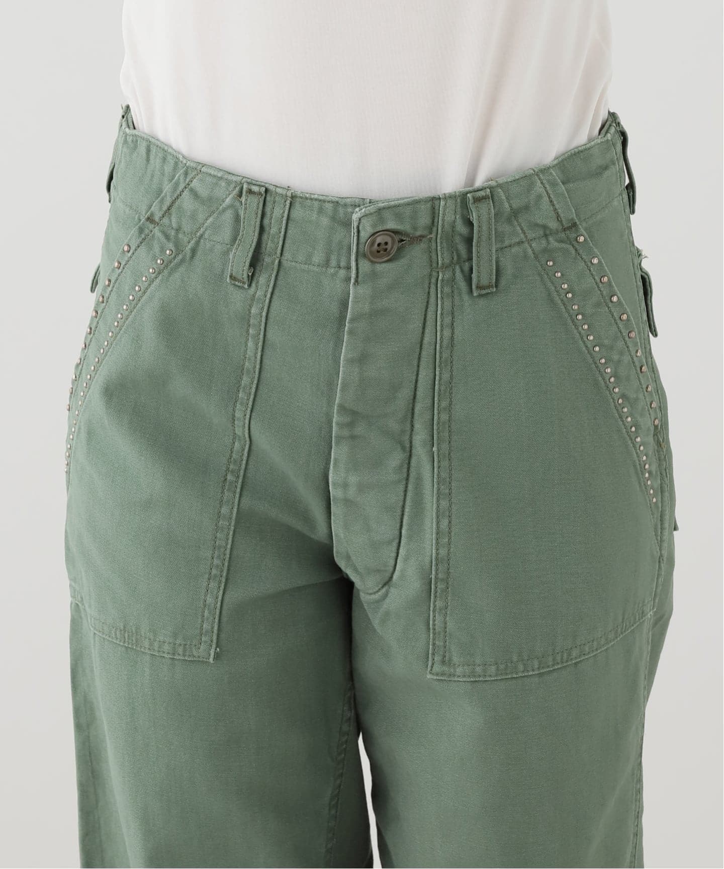 HTC/エイチ ティー シー】POCKET STUDS DESIGN BAKER PANTS（その他