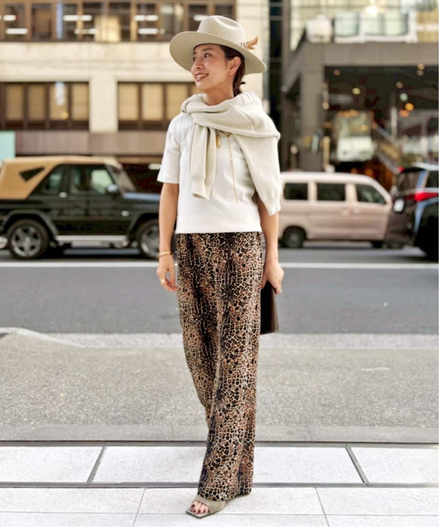 L'Appartement アパルトモン ANJUNALEOPARD PANTS Leopard Pants