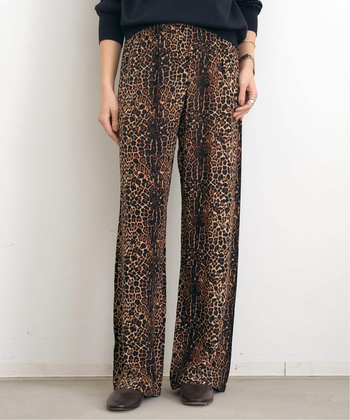 ANJUNA/アンジュナ】 LEOPARD PANTS（その他パンツ）｜L'Appartement