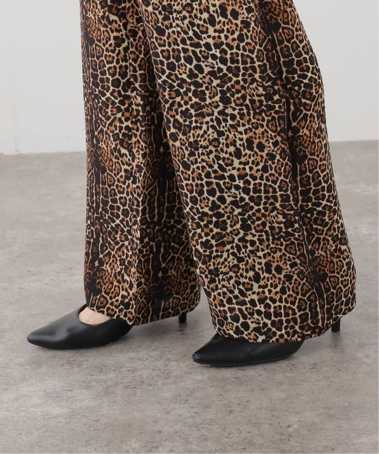 ANJUNA/アンジュナ】 LEOPARD PANTS（その他パンツ）｜L
