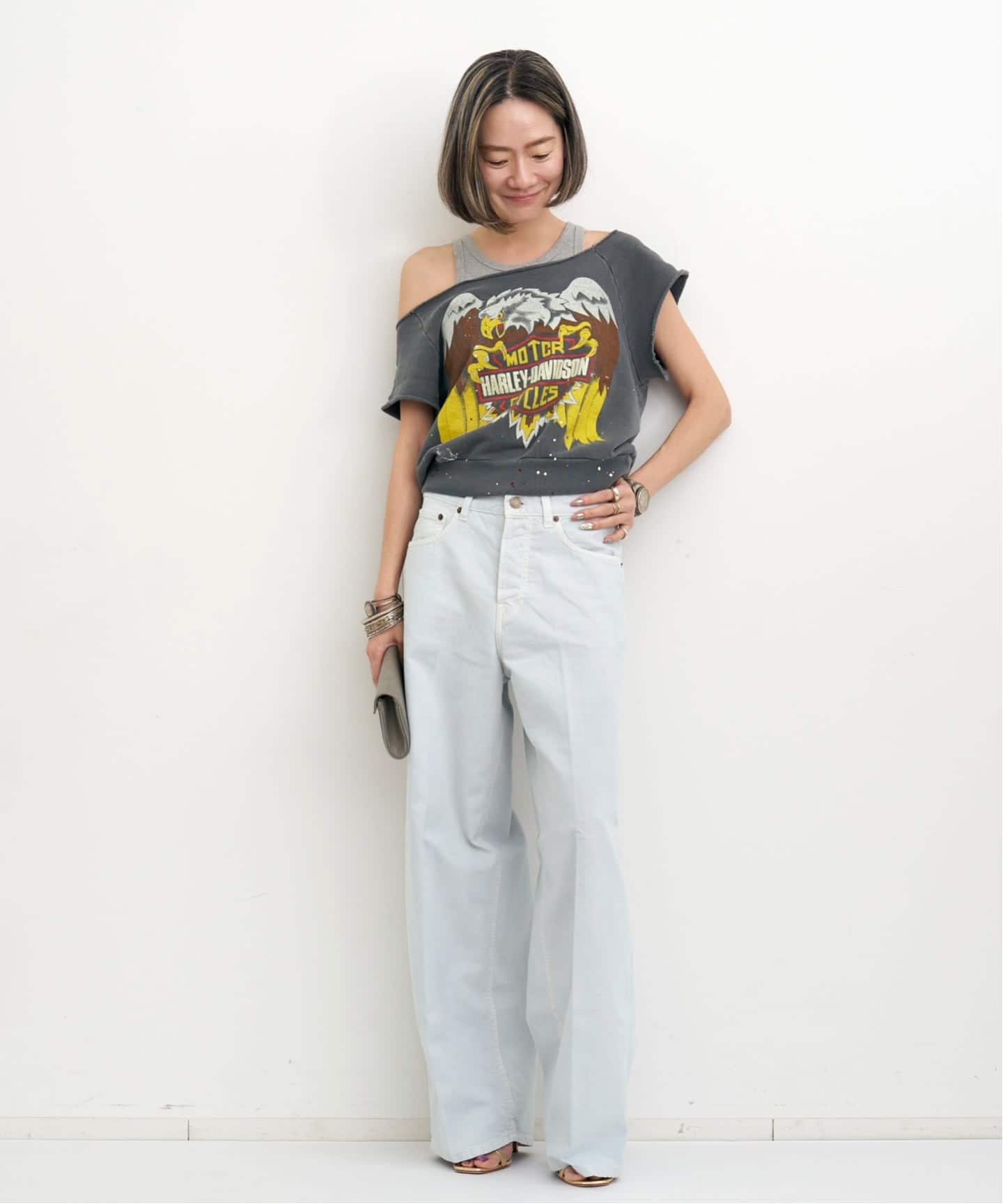 HAIKURE/ハイクル】 BETHANY DENIM（デニムパンツ・ジーンズ）｜L