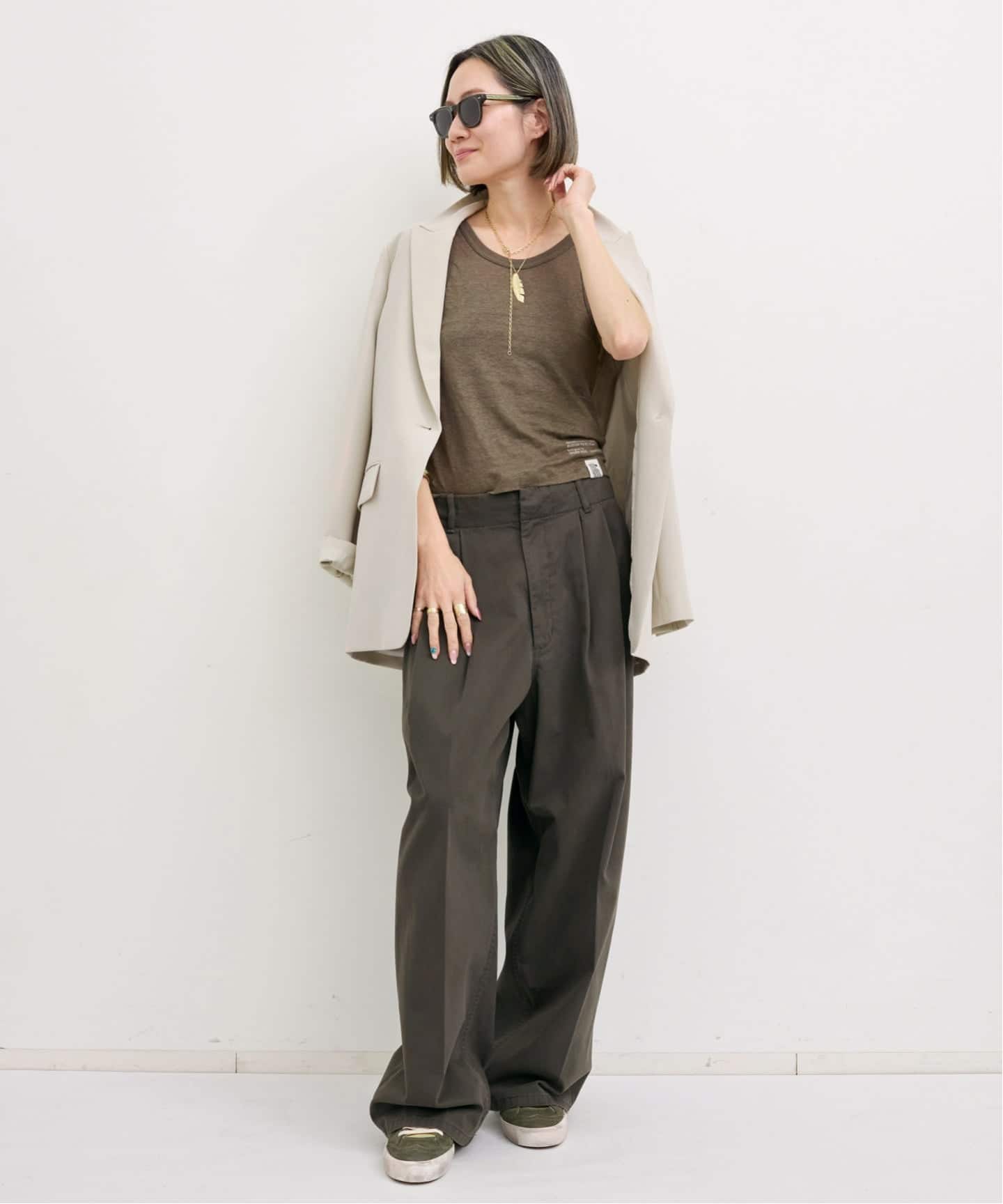 LE MINOR/ルミノア】 CHINO PANTS(チノパンツ)|L'Appartement LE MINOR/ルミノア】 CHINO PANTS(チノパンツ)|L'Appartement