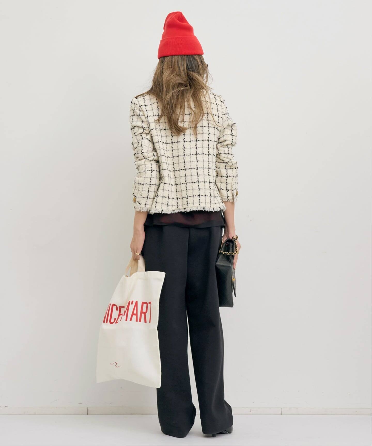 Col Pierrot/コル ピエロ】 SIDE SATIN LINE PANTS（その他パンツ）｜L