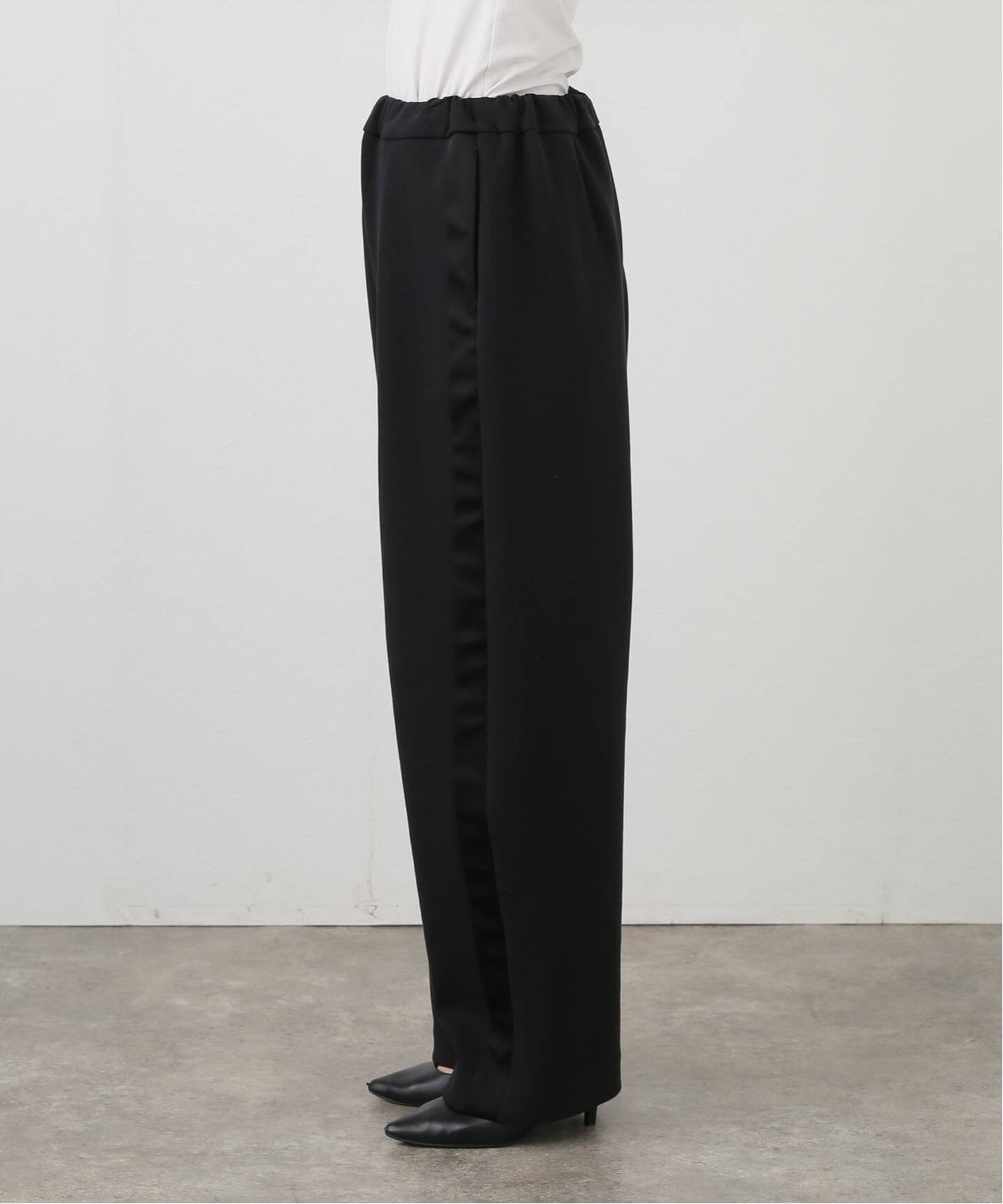 Col Pierrot/コル ピエロ】 SIDE SATIN LINE PANTS（その他パンツ）｜L