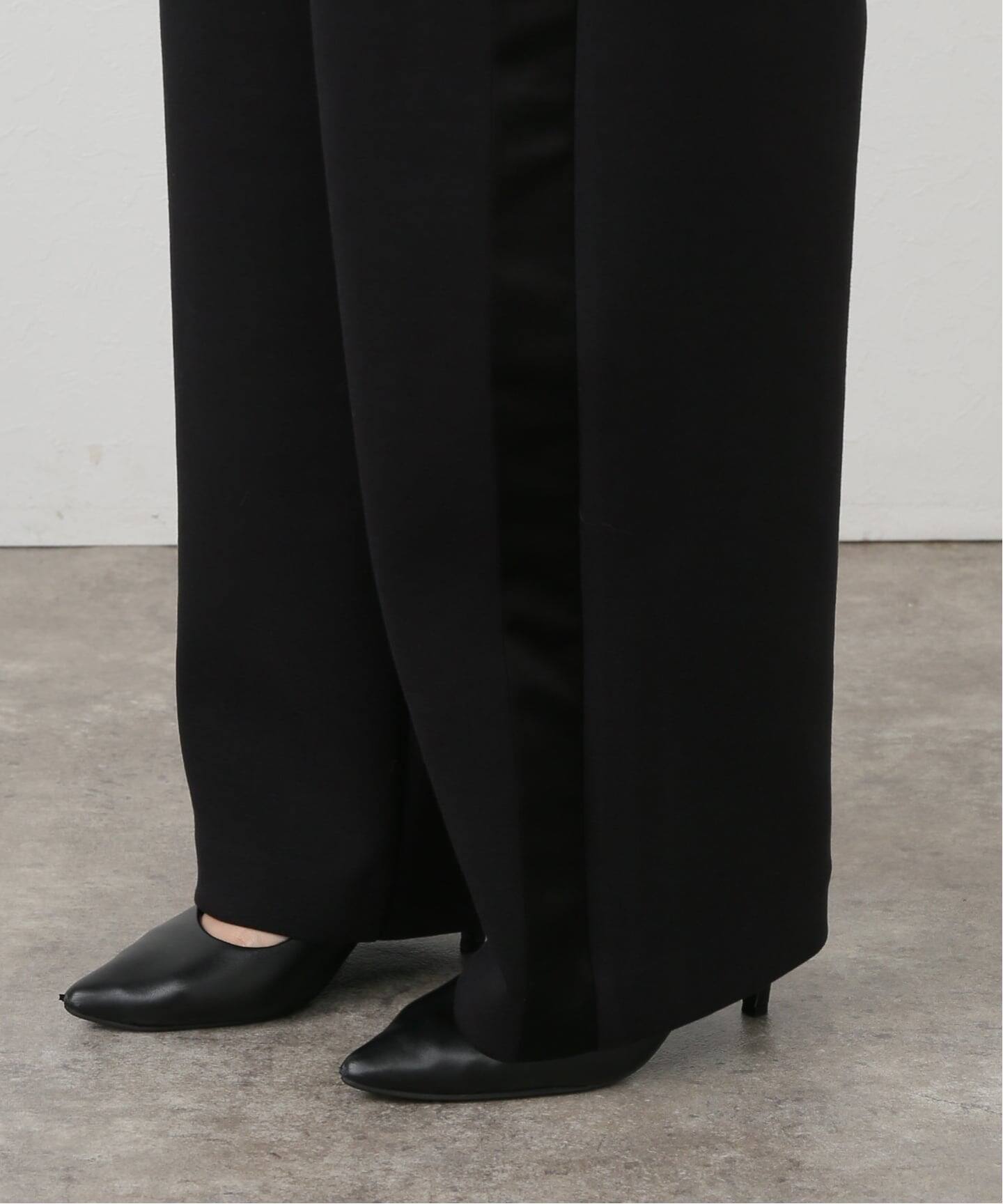 Col Pierrot/コル ピエロ】 SIDE SATIN LINE PANTS（その他パンツ）｜L