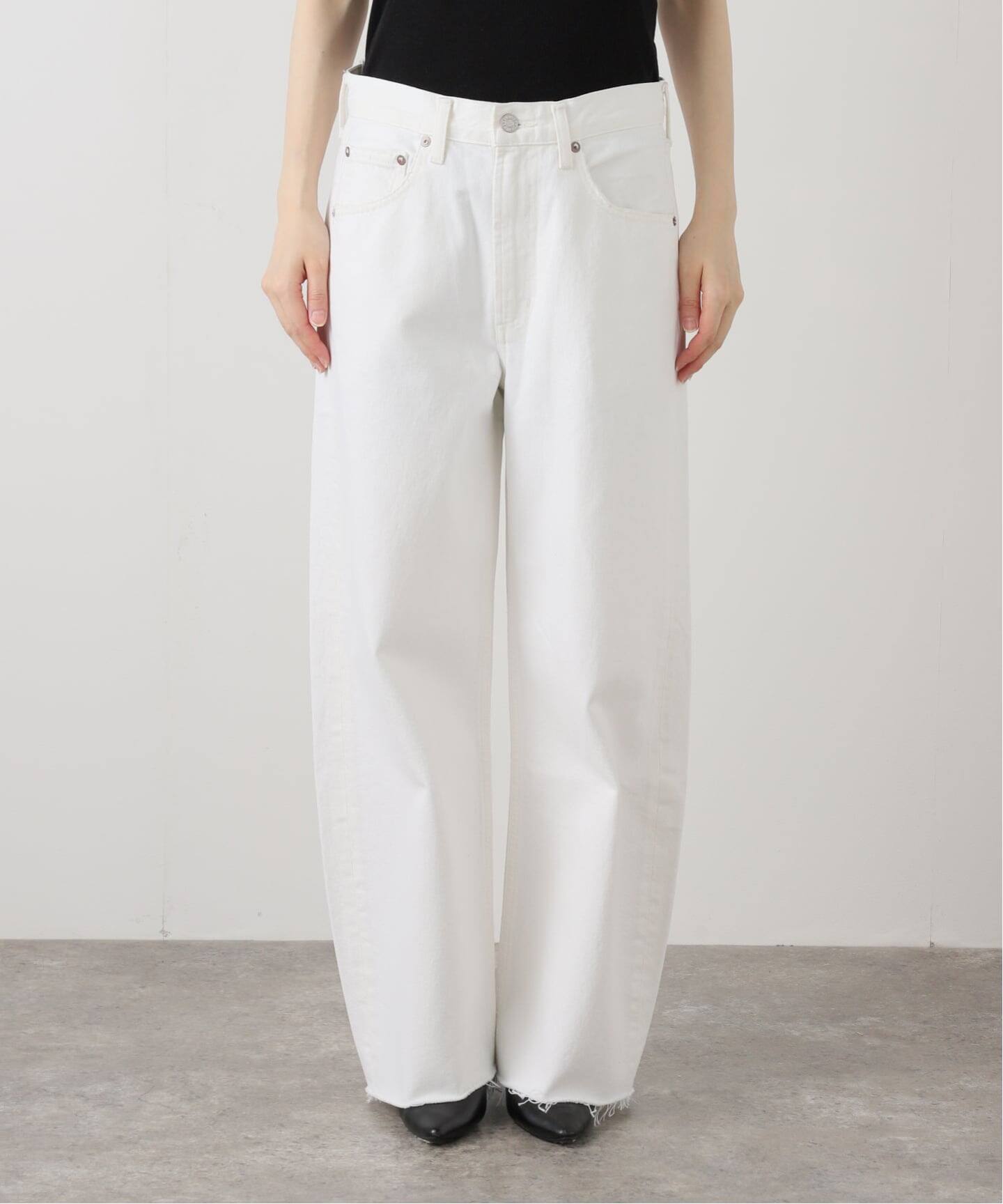 AGOLDE/エーゴールドイー】 LOW CORVE FRAY DENIM（デニムパンツ