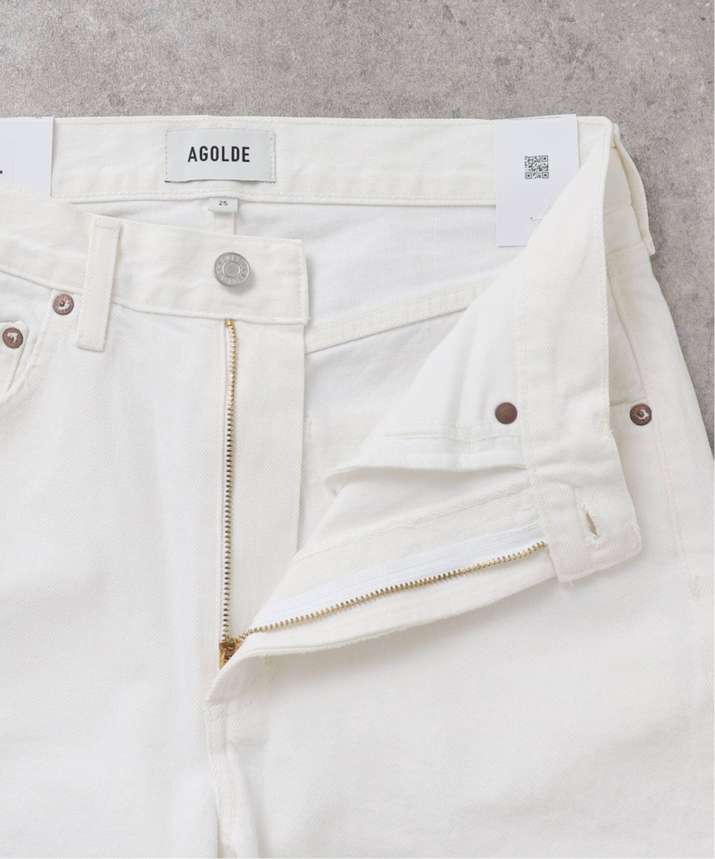 AGOLDE/エーゴールドイー】 LOW CORVE FRAY DENIM（デニムパンツ 