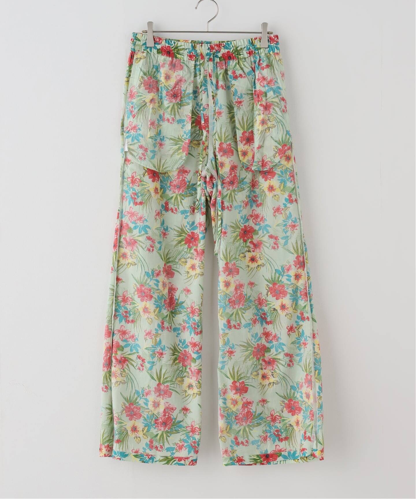 COUTURE D'ADAM/クチュールドアダム】 FLOWER PRINT EASY WIDE PANTS