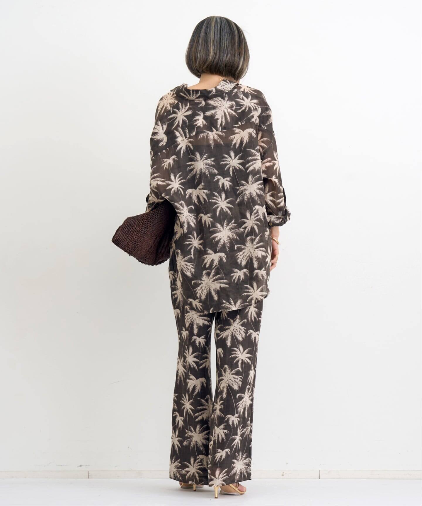 COUTURE D'ADAM/クチュールドアダム】 PALM TREE EASY PANTS（その他