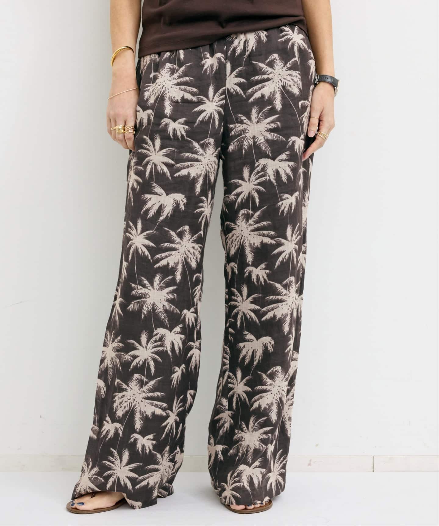 COUTURE D'ADAM/クチュールドアダム】 PALM TREE EASY PANTS（その他