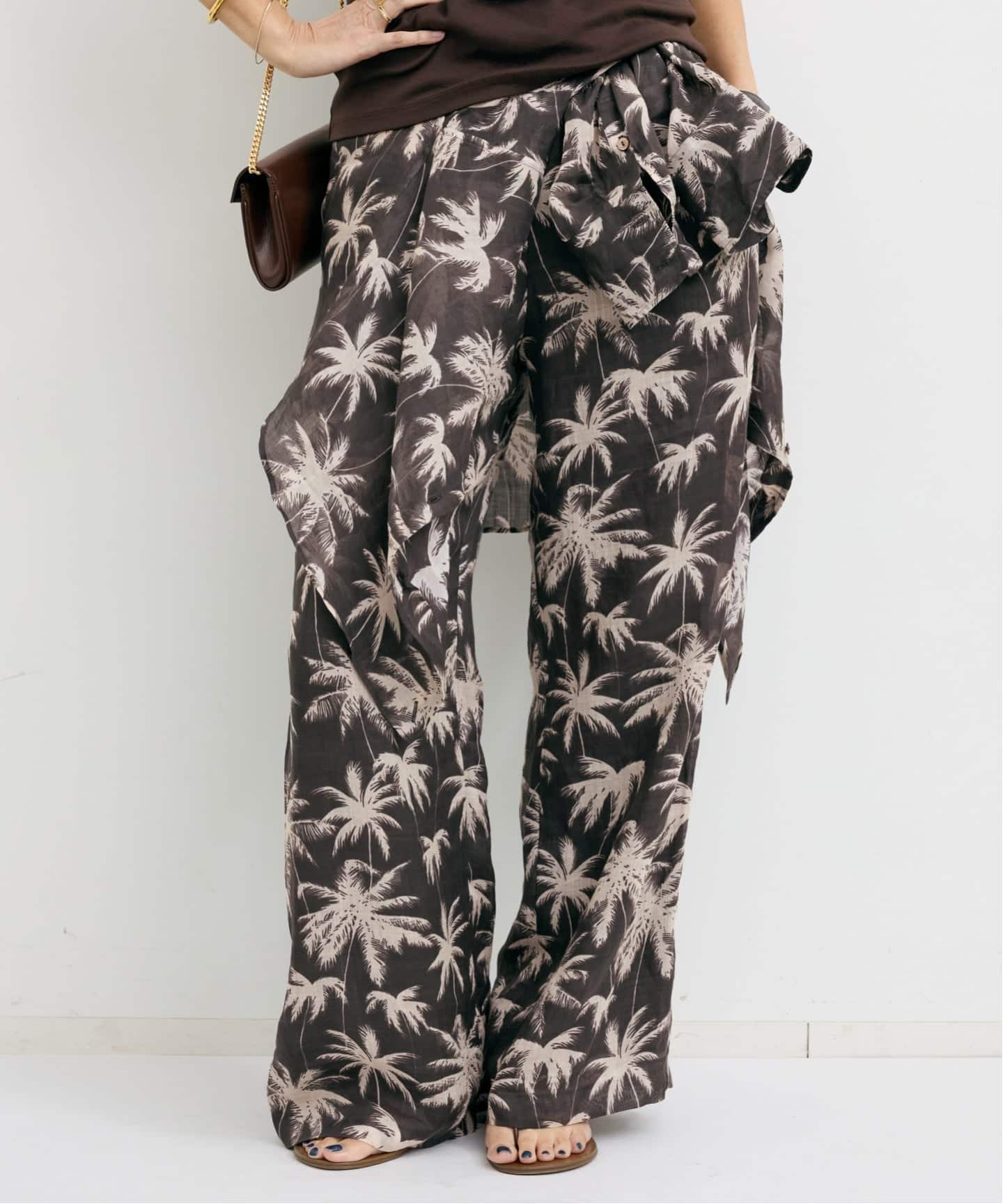 COUTURE D'ADAM/クチュールドアダム】 PALM TREE EASY PANTS（その他