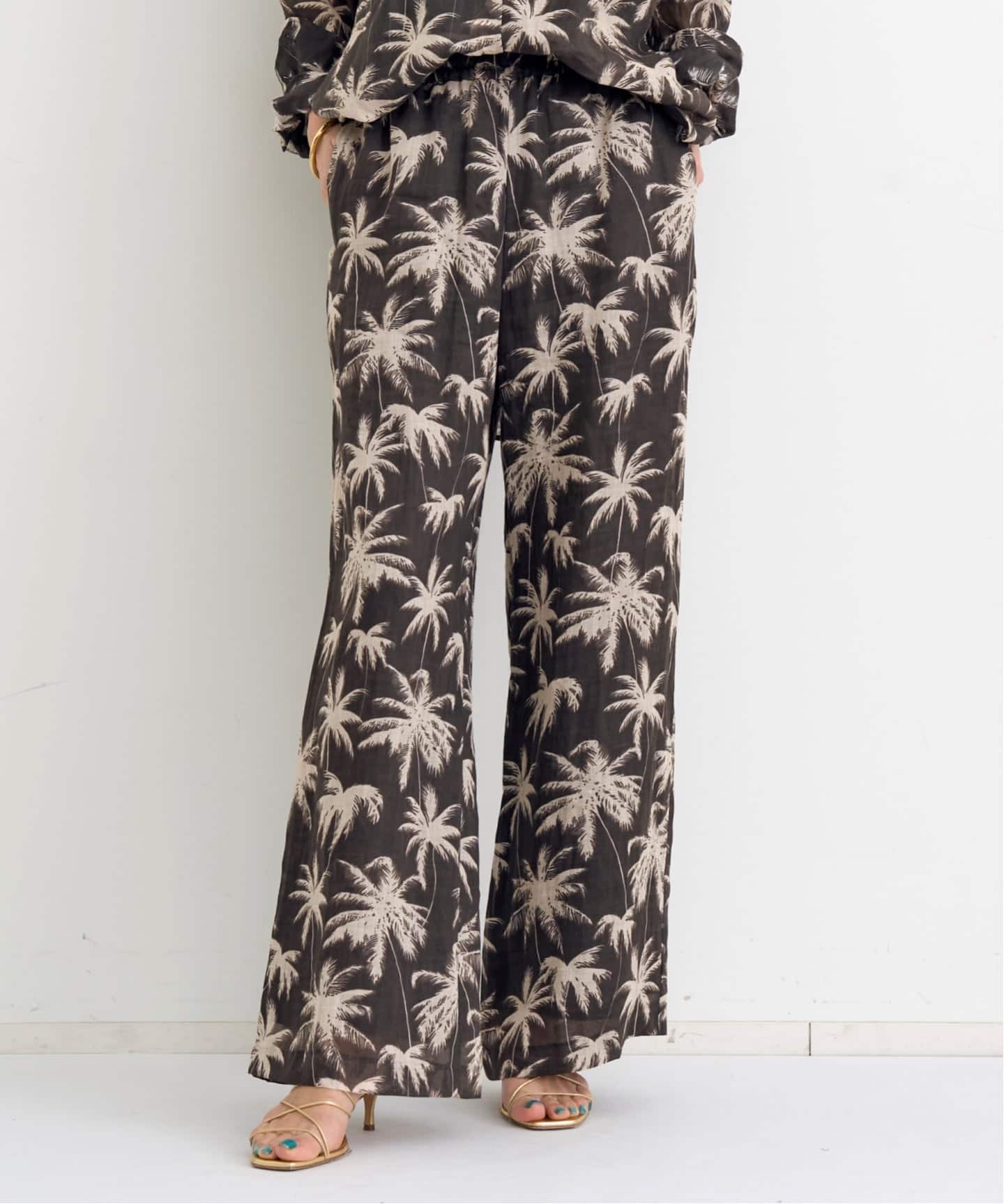COUTURE D'ADAM/クチュールドアダム】 PALM TREE EASY PANTS（その他