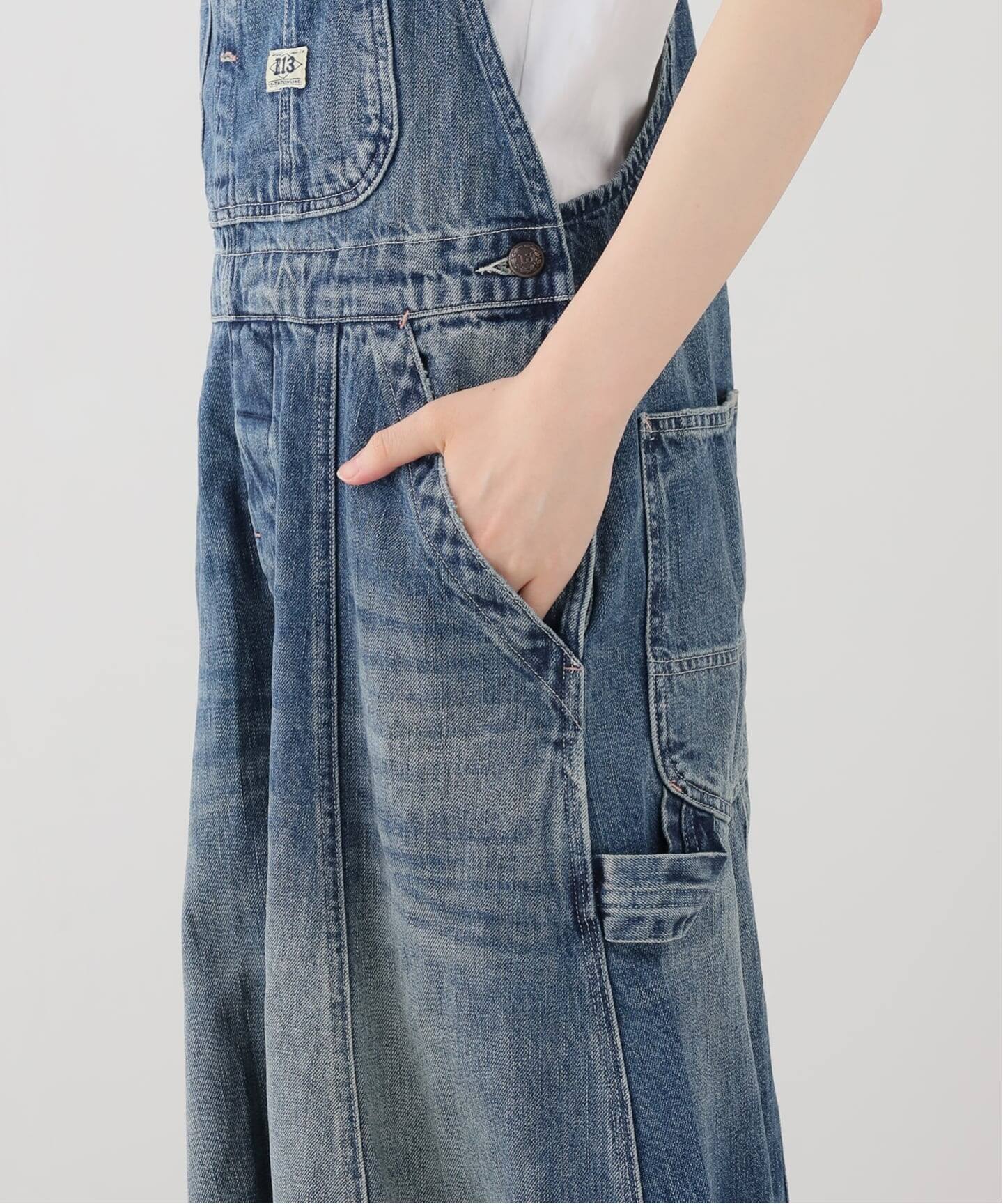 R13/アールサーティーン】 SIOUXSIE OVERALL（サロペット 