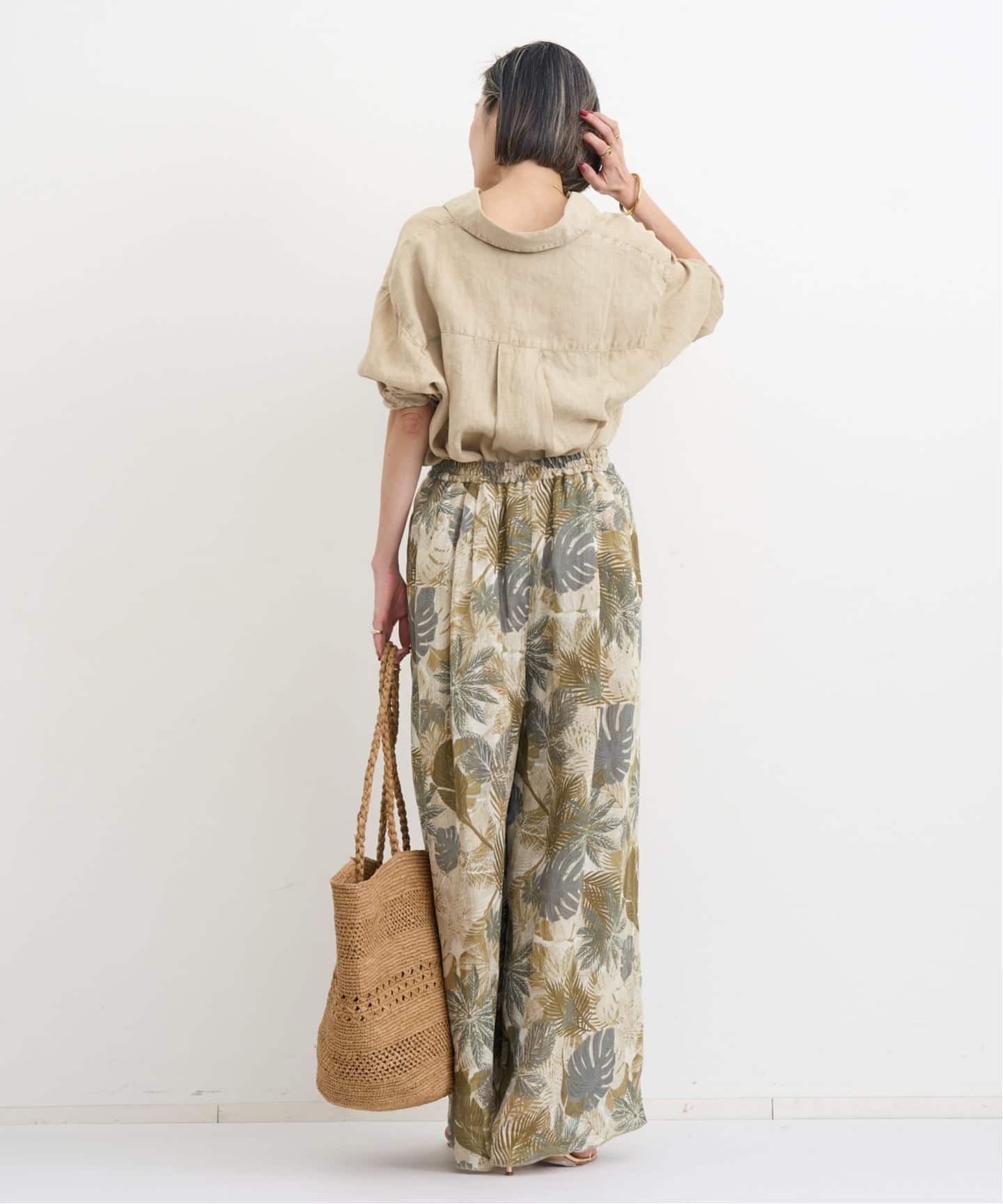COUTURE D'ADAM/クチュールドアダム】 BOTANICAL WIDE PANTS（その他