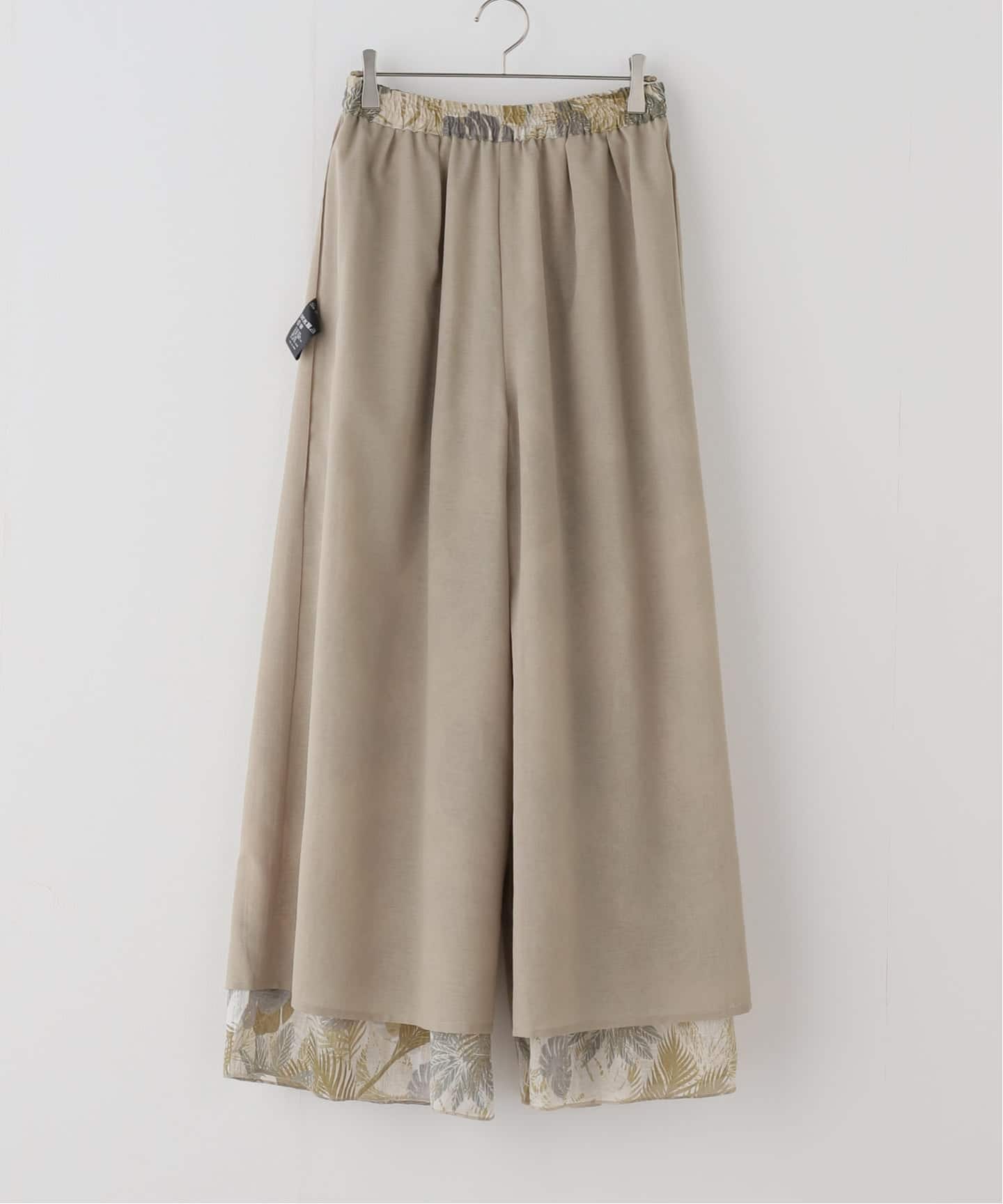 COUTURE D'ADAM/クチュールドアダム】 BOTANICAL WIDE PANTS（その他