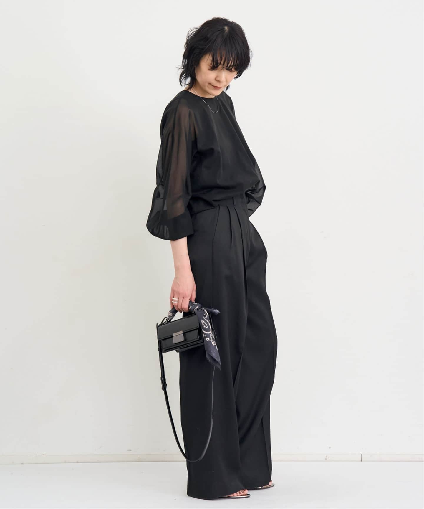 GOLDEN GOOSE/ゴールデン グース】 WIDE LEG LIGHT PANT（スラックス